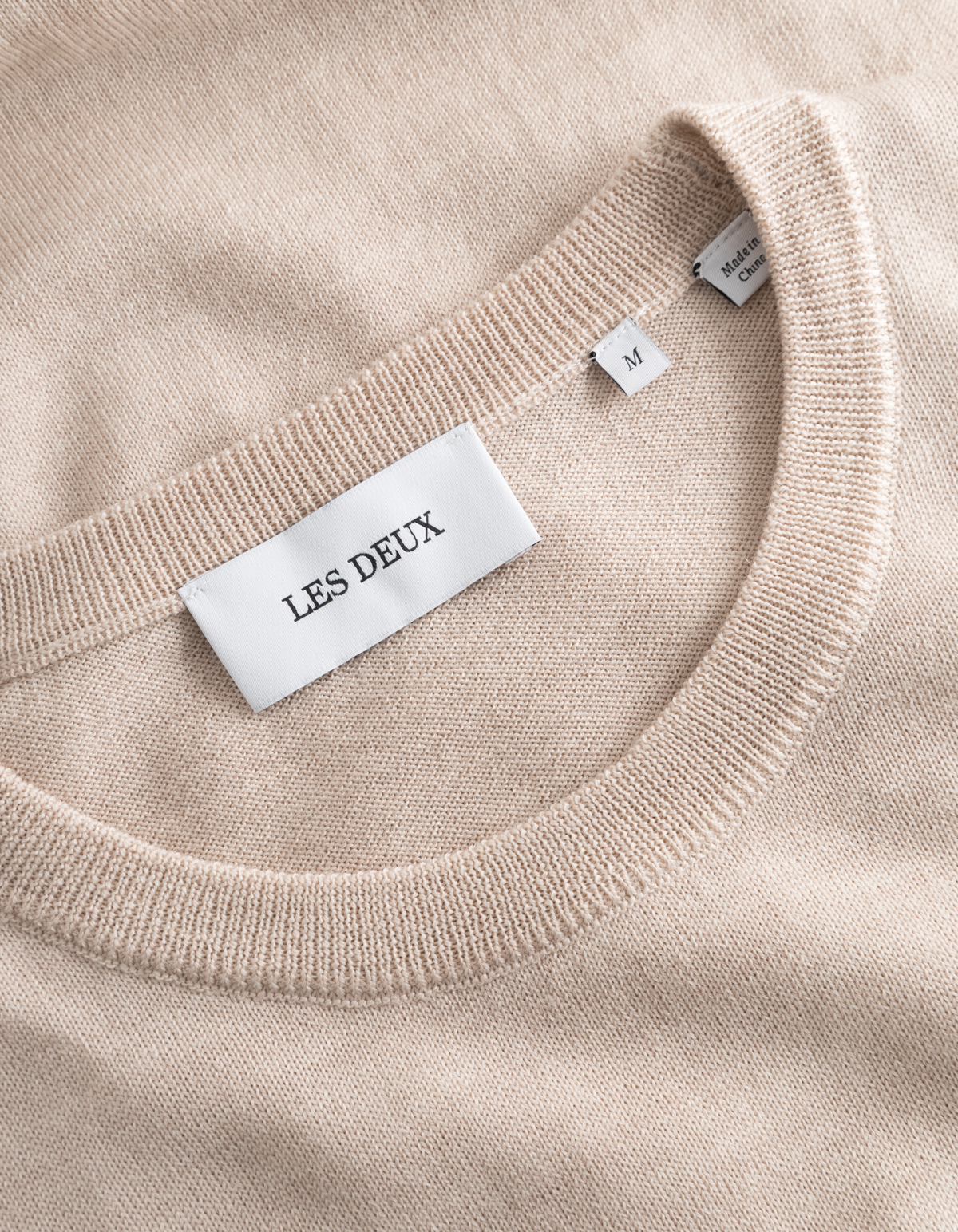 Greyson Merino Knit - Light Camel Mélange