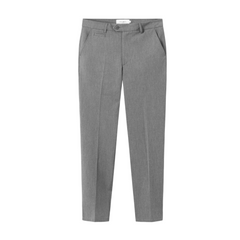 Como Regular Suit Pants - Grey Melange