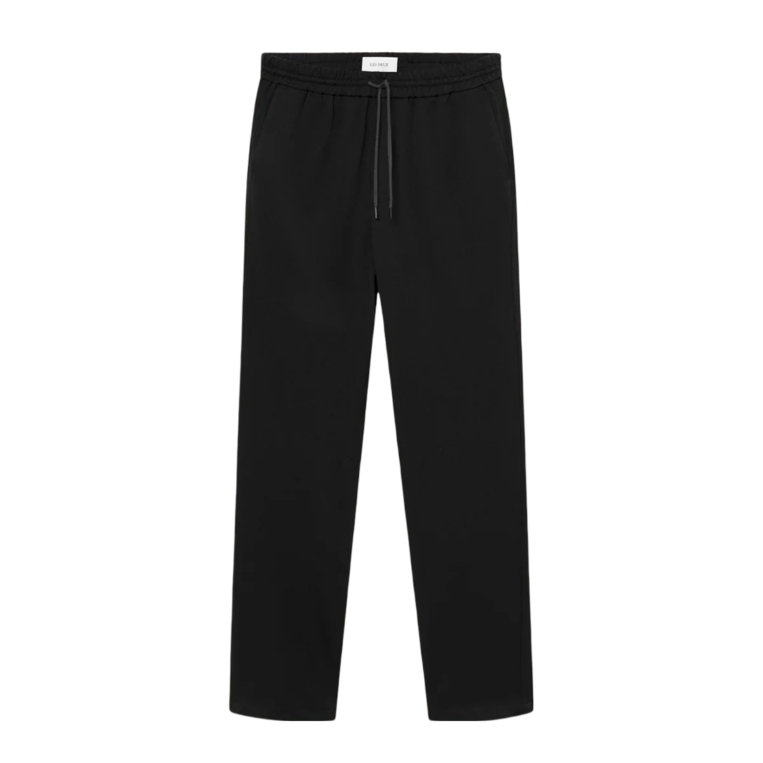 Patrick Drawstring Pants - Black