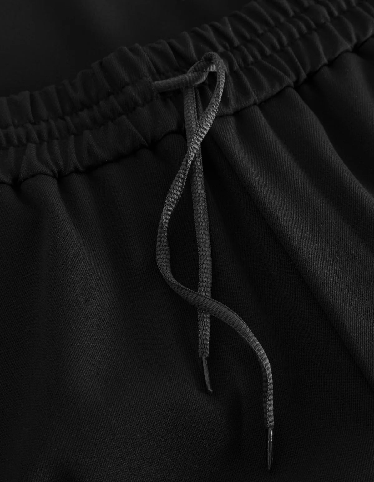 Patrick Drawstring Pants - Black