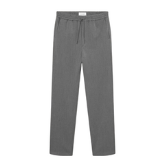 Patrick Drawstring Pants - Grey Melange