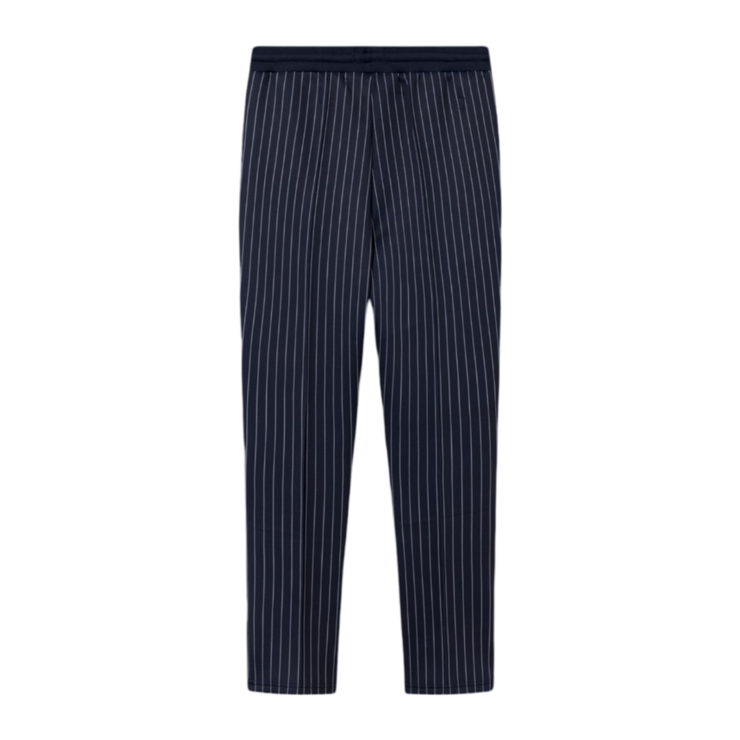 Ballier Pinstripe Track Pants - Dark Navy/Light Ivory