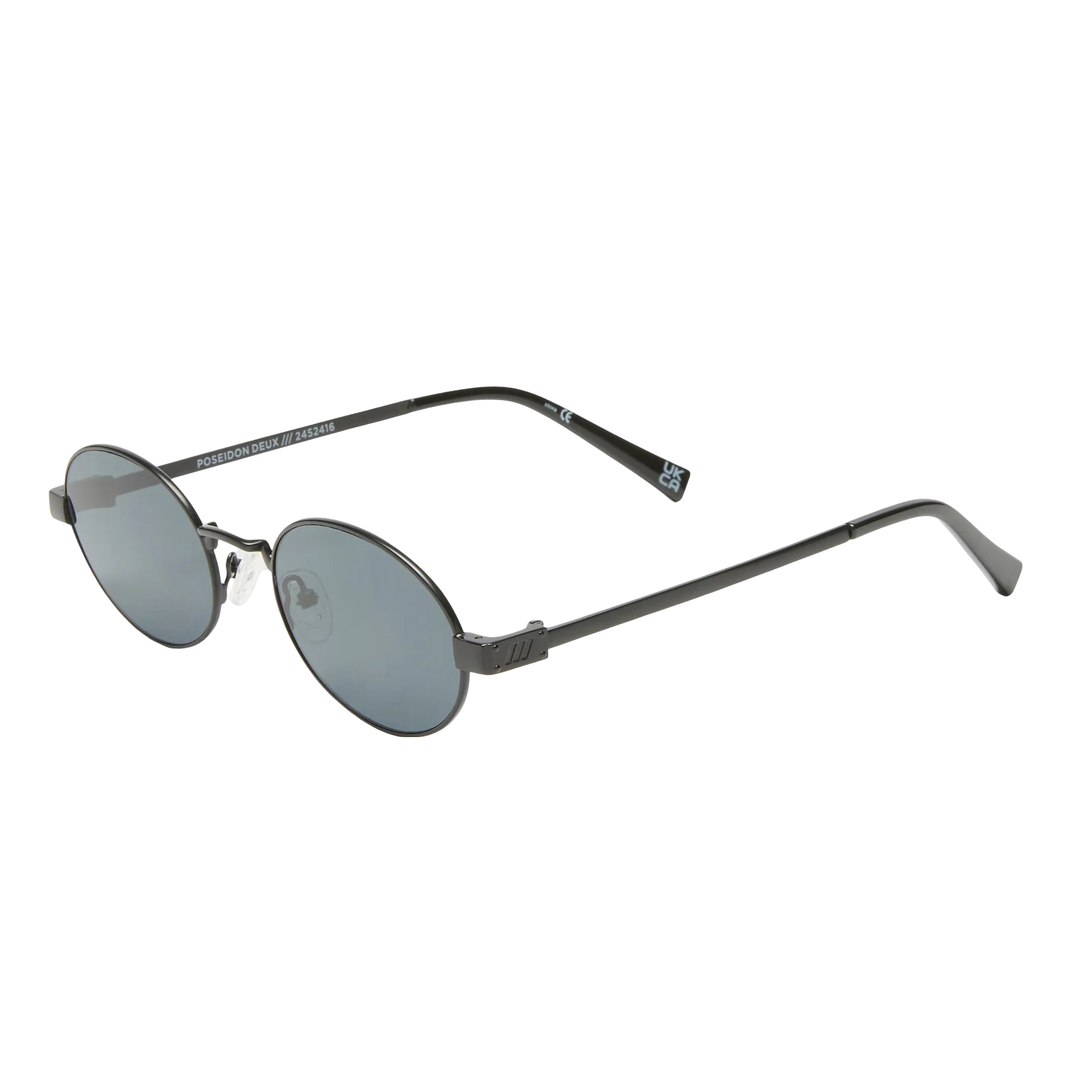 Poseidon Deux - Matte Black/Smoke Mono Lens