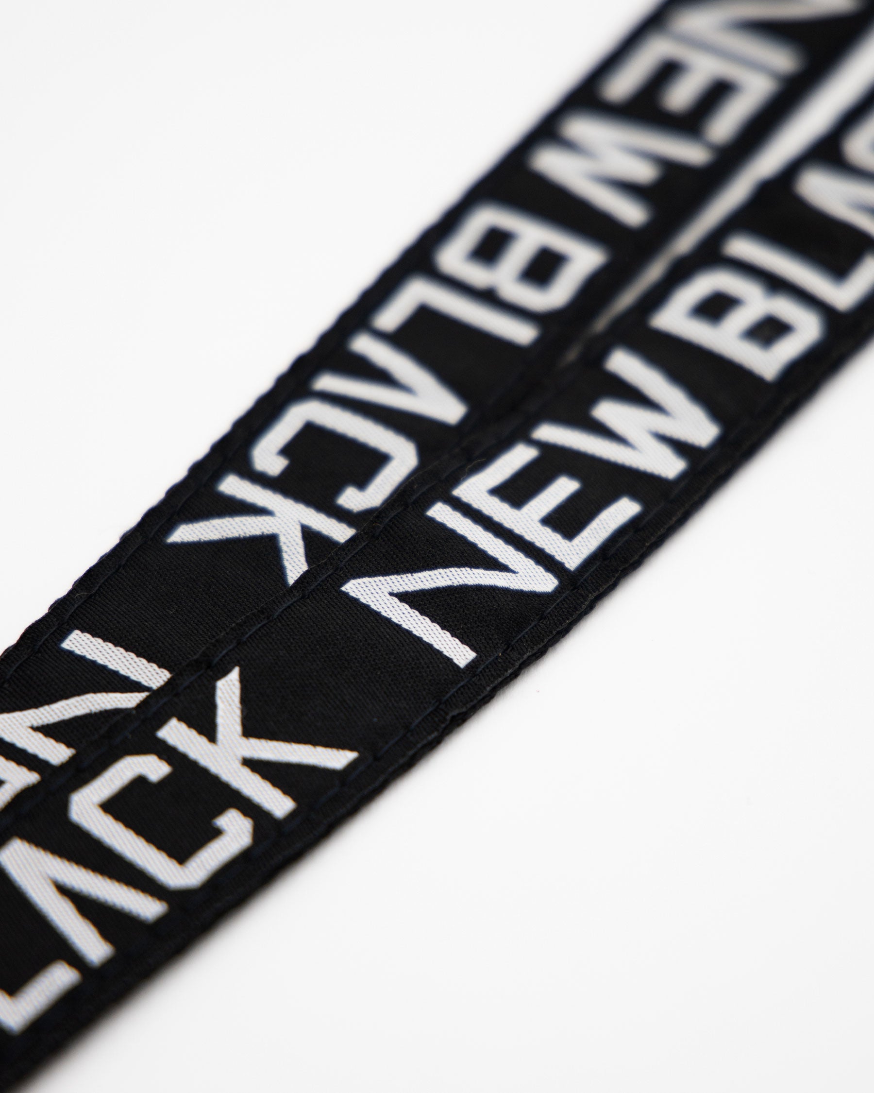New Black Lanyard - Black