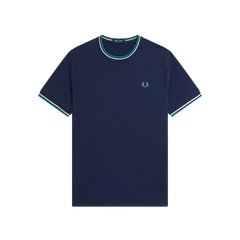 Twin Tipped T-Shirt - Tennis Blue/Snow White/Dpmt