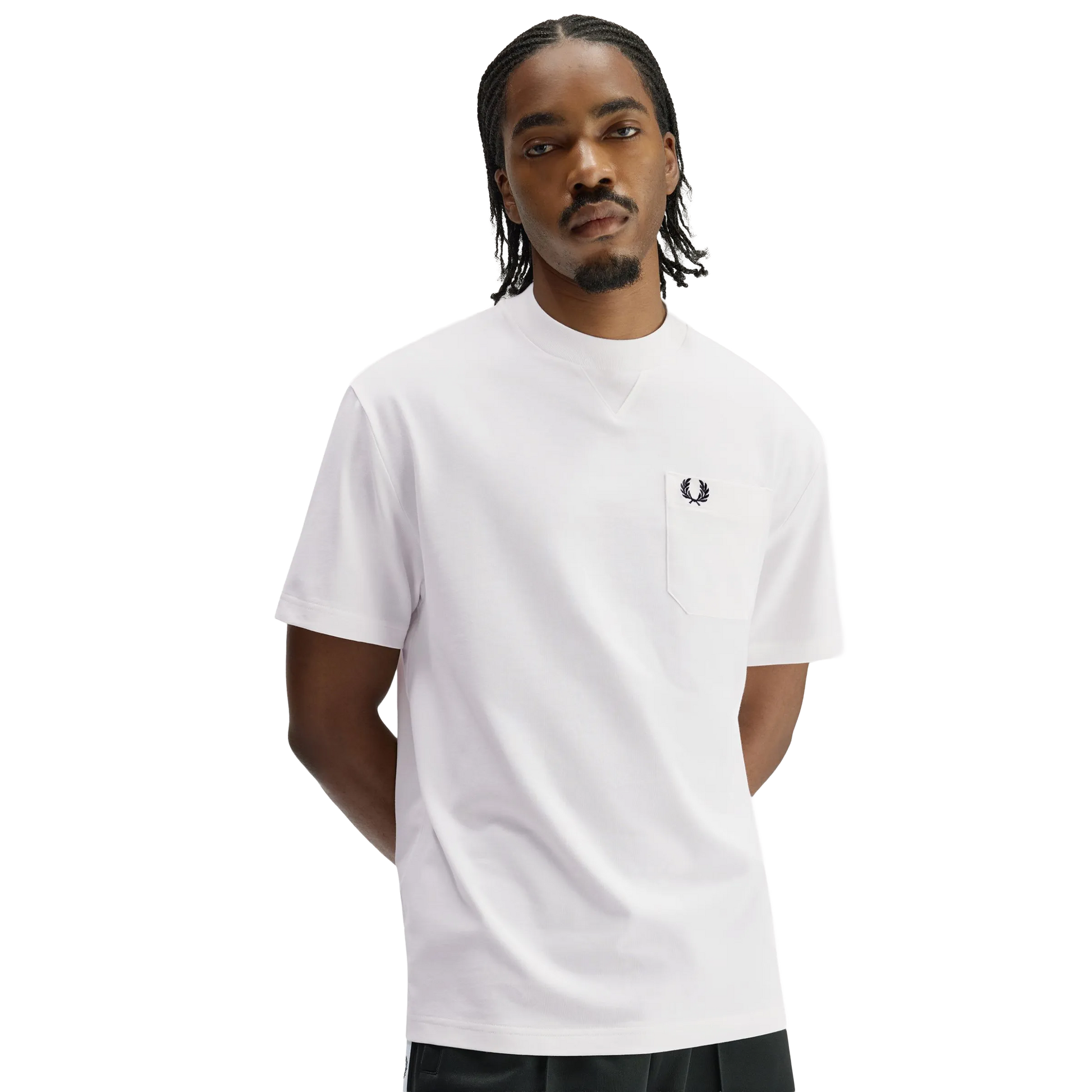 Pocket Detail T-Shirt - Snow White