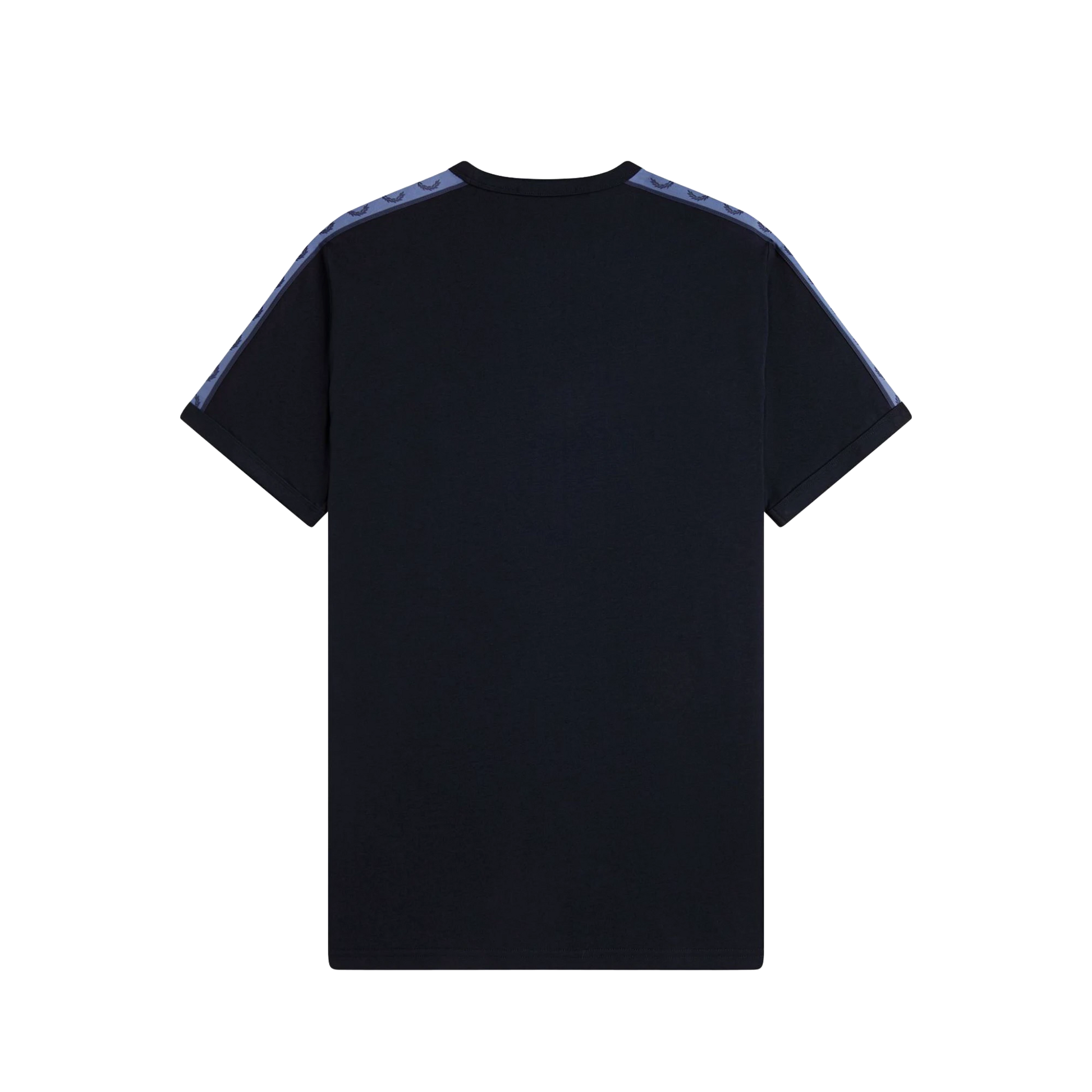 Contrast Tape Ringer Tee - Navy/Ace Blue
