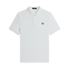 Plain Fred Perry Shirt - White