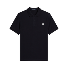 Plain Fred Perry Shirt - Navy