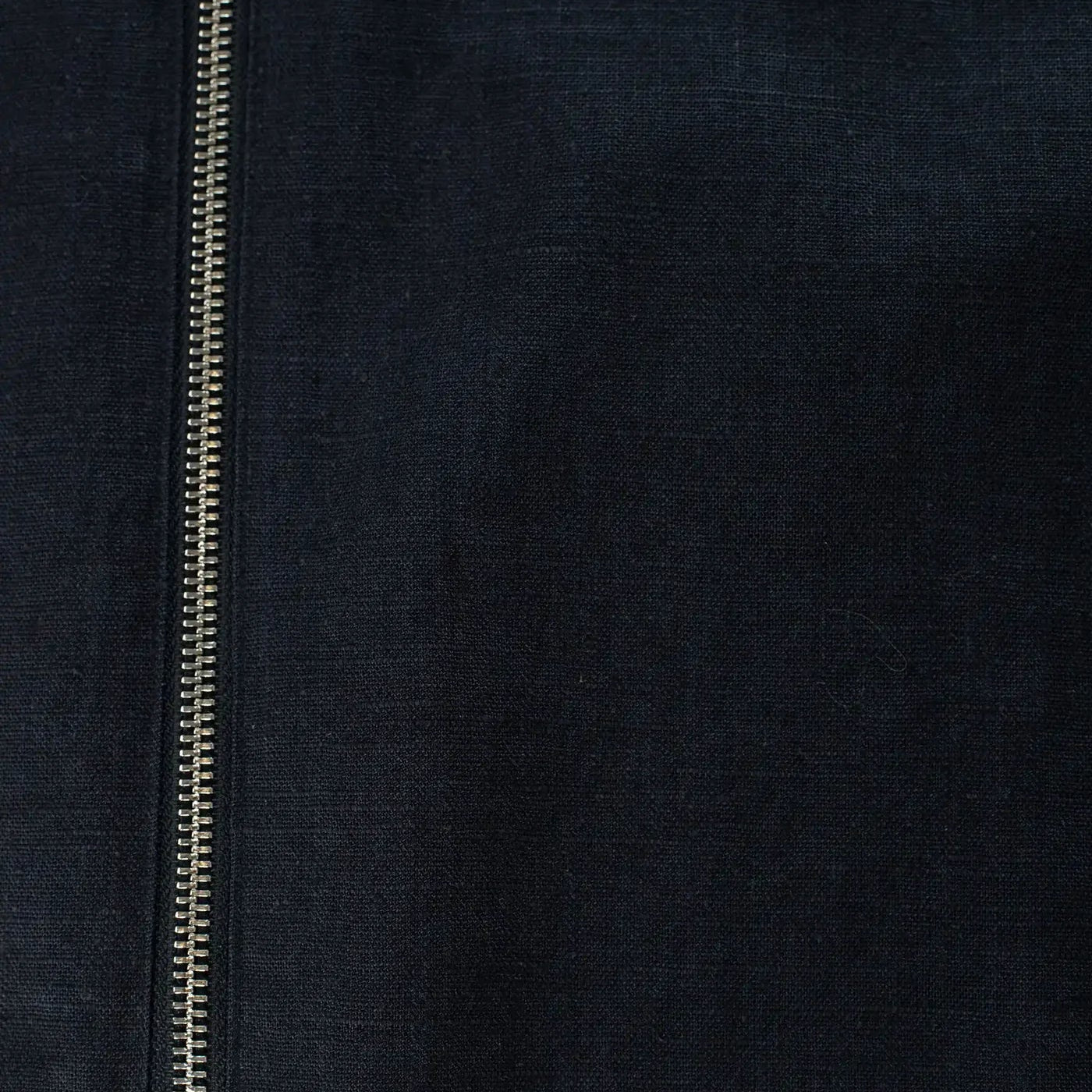 Quincy linen overshirt - Midnight ocean blue