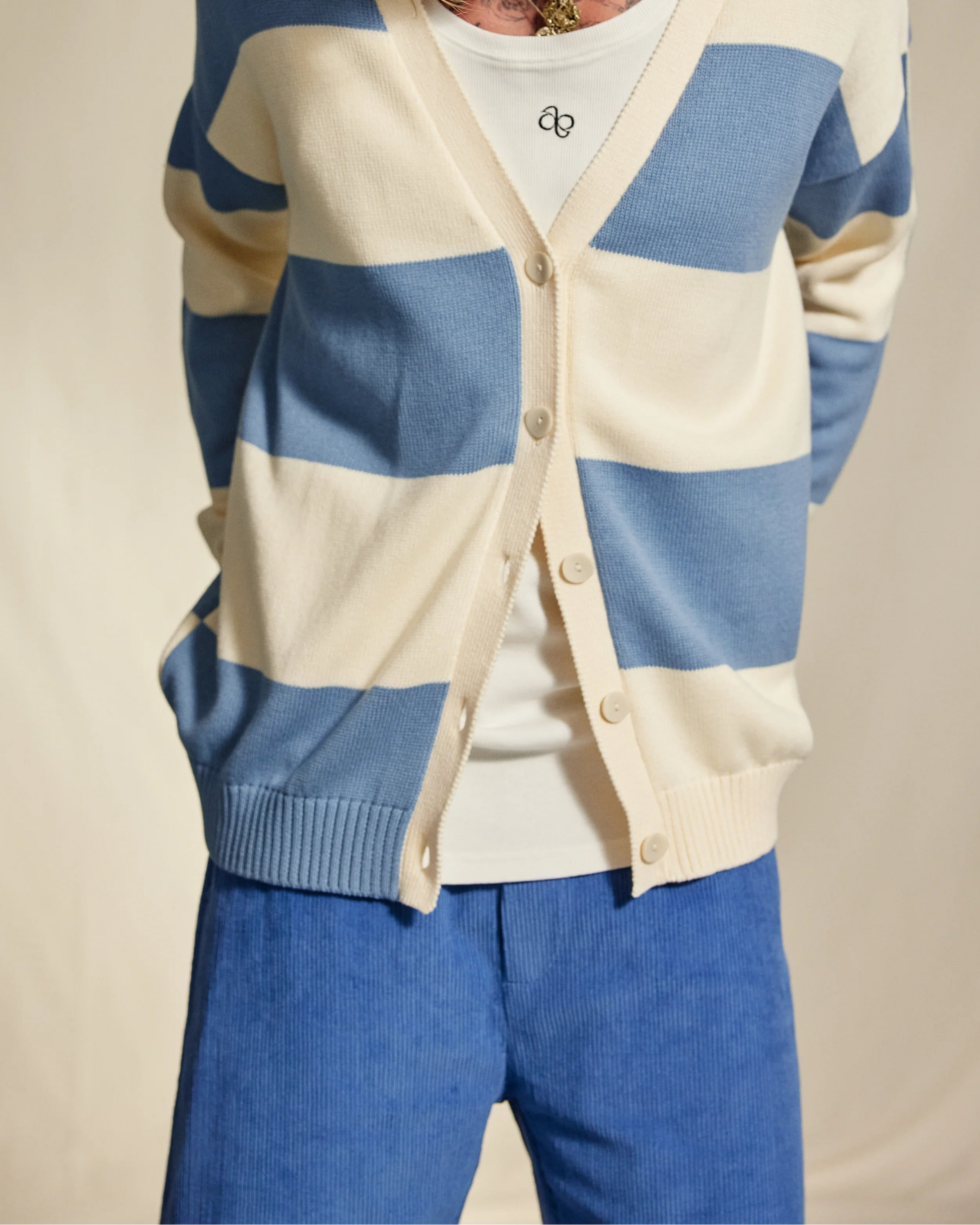 East Shorts Corderoy - Riviera Blue