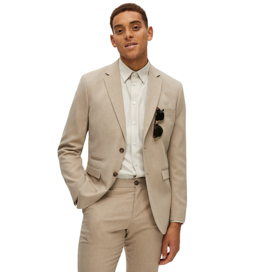 Slim Neil Blazer - Sand