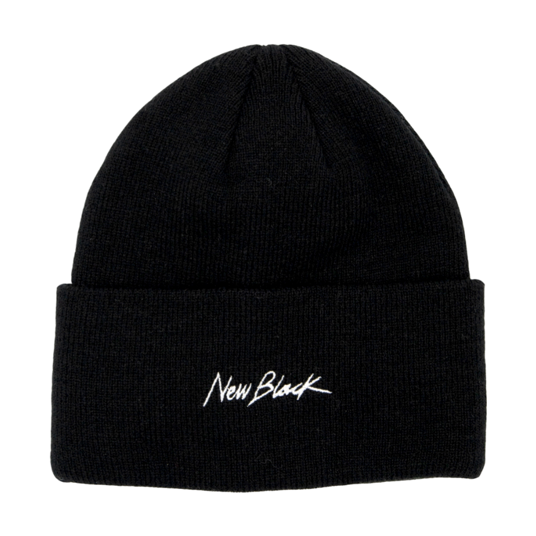 Little Signature Beanie - Black