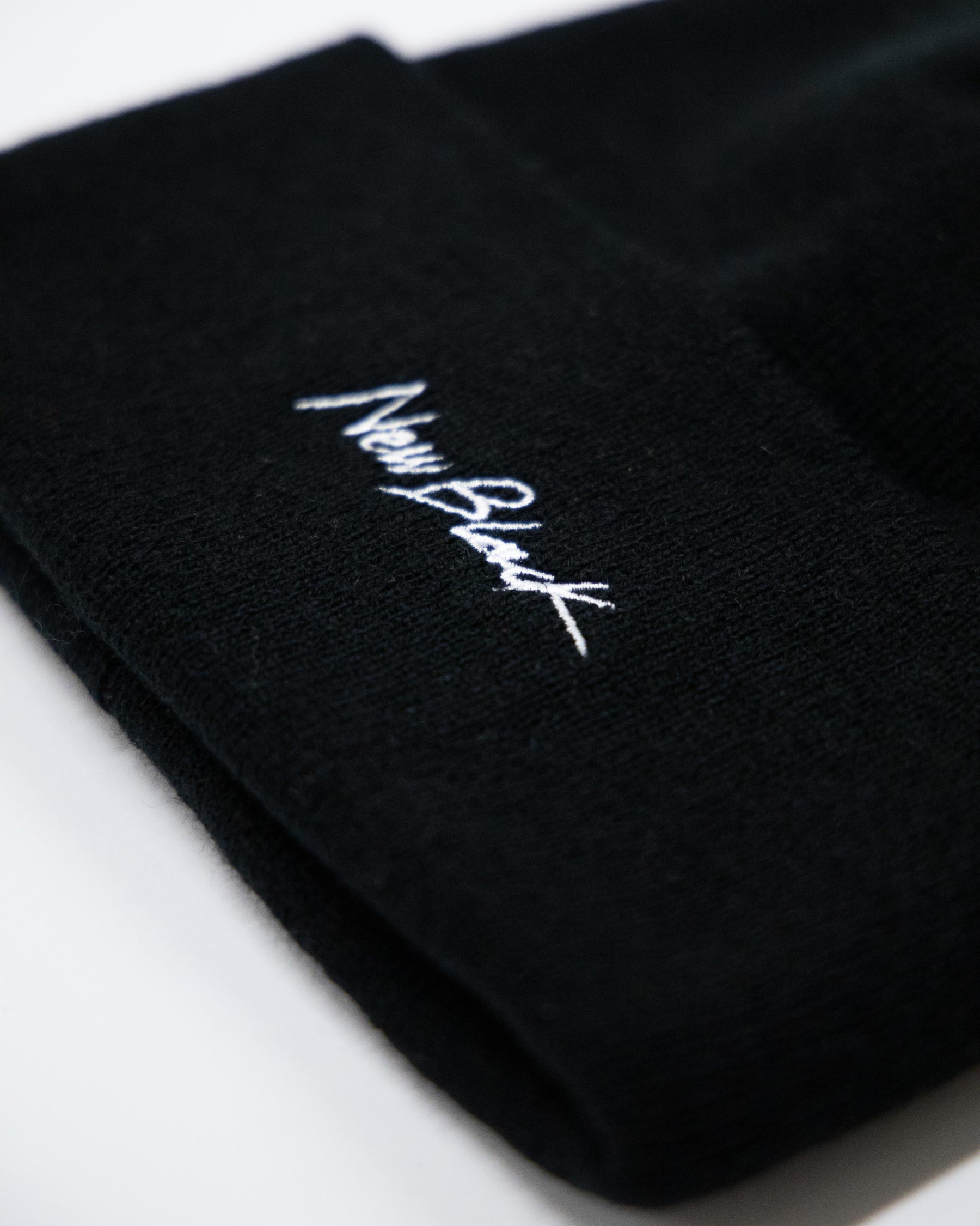 Little Signature Beanie - Black