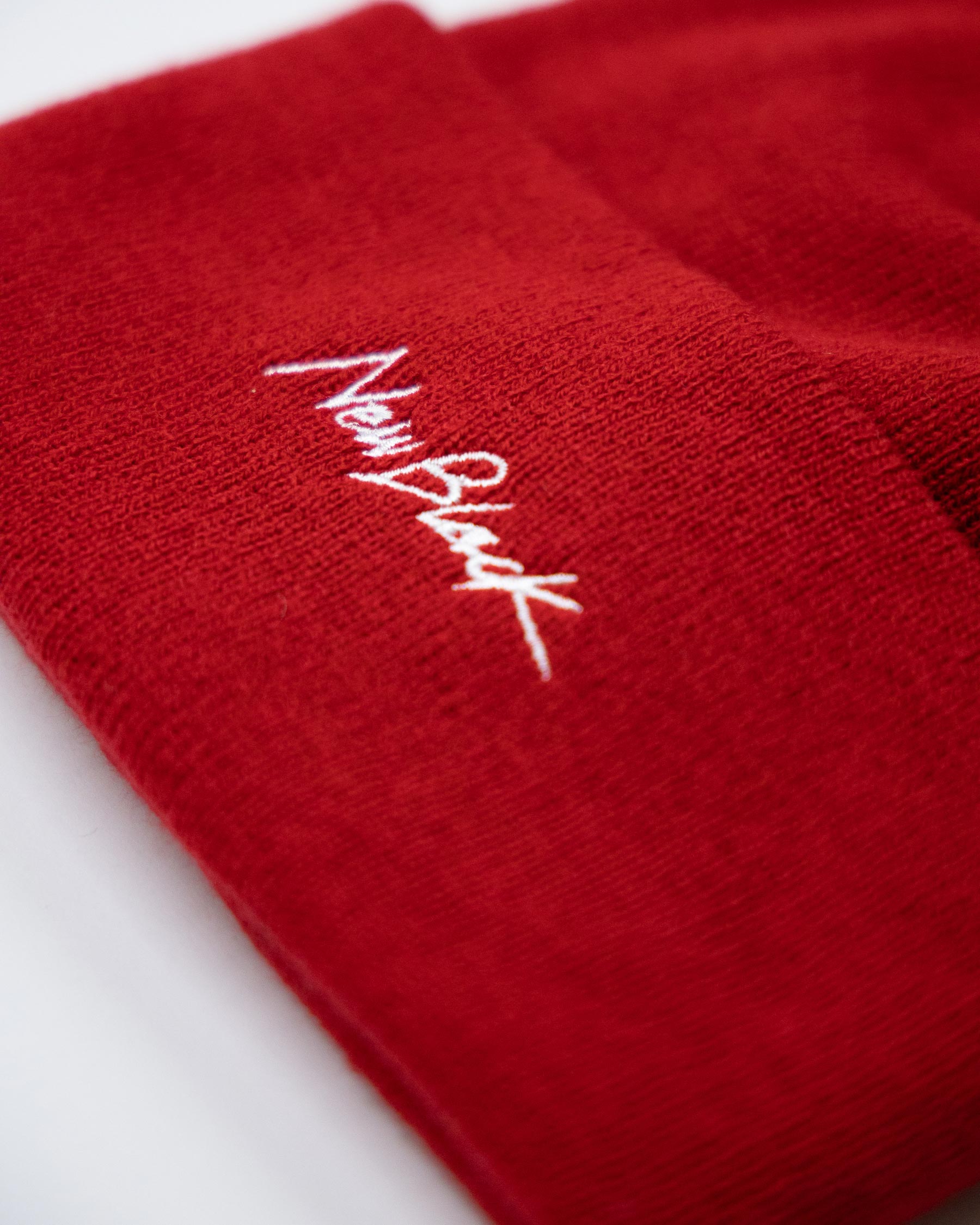 Little Signature Beanie - Raspberry