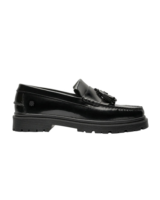 Florida - Black polido leather