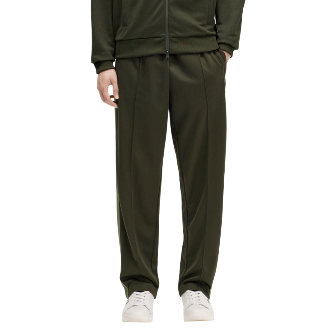 Tape Detail Track Pant - Hunting Green