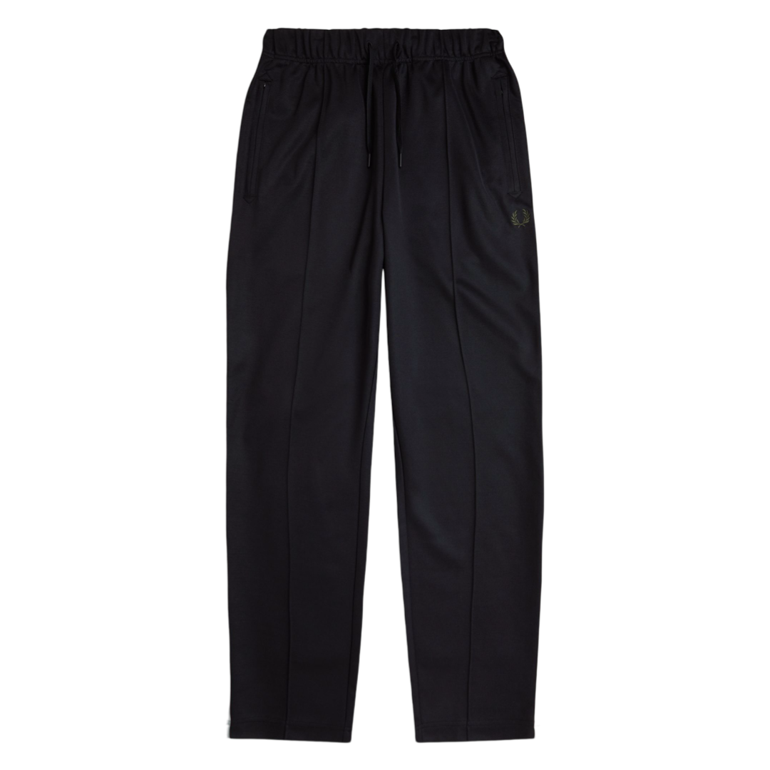 Two Colour Tape Track Pant - Black