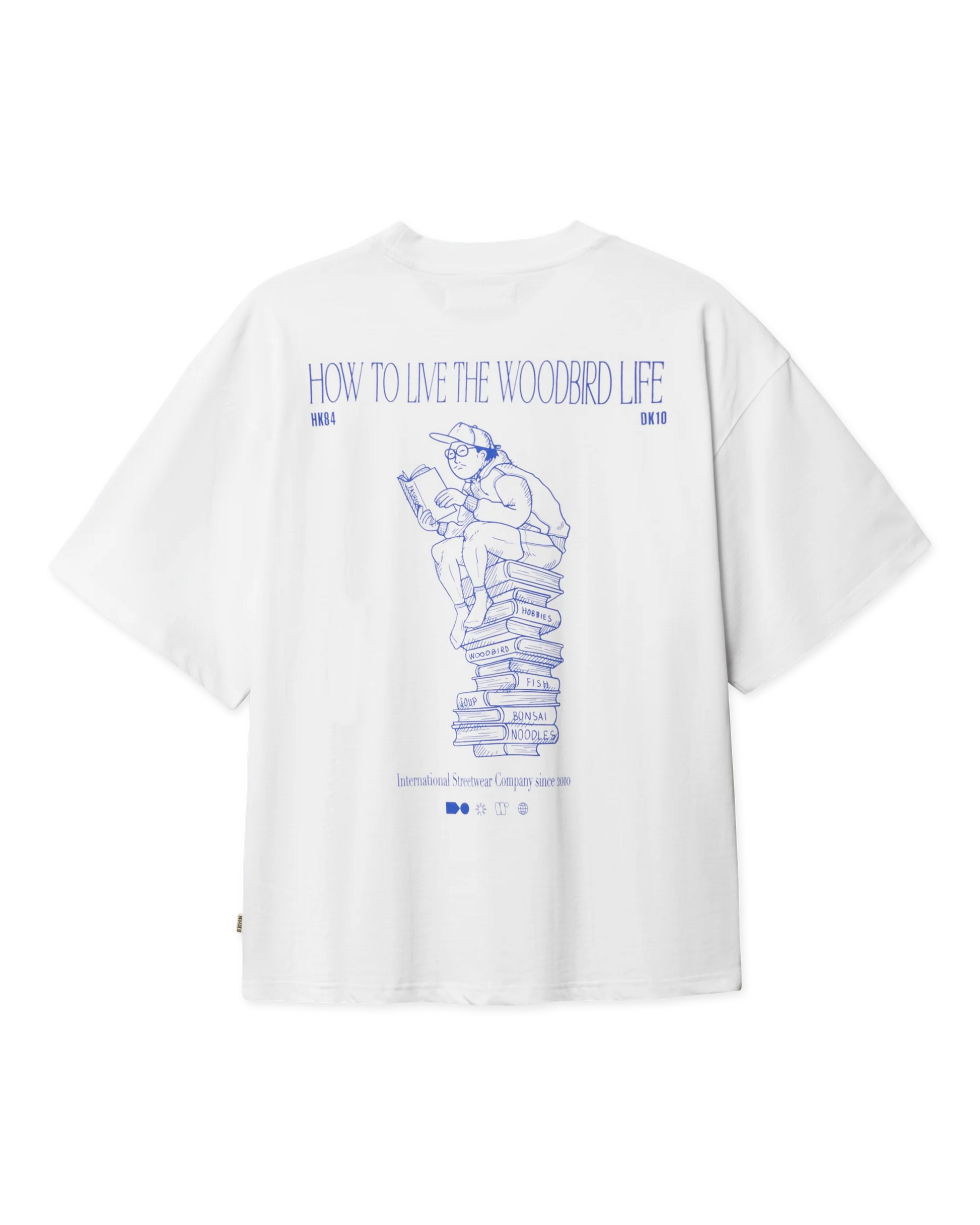 Beam Book Tee - White