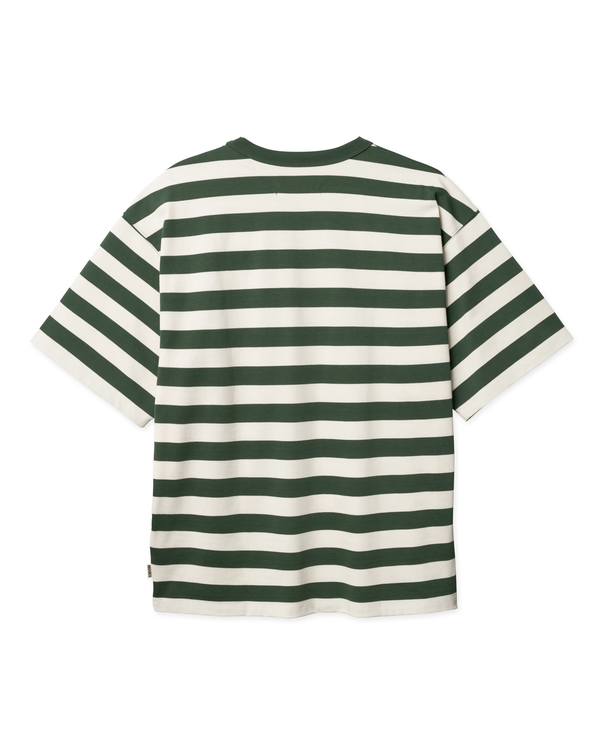 Beam Stripe Tee - Pine Green