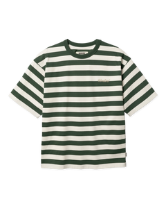 Beam Stripe Tee - Pine Green