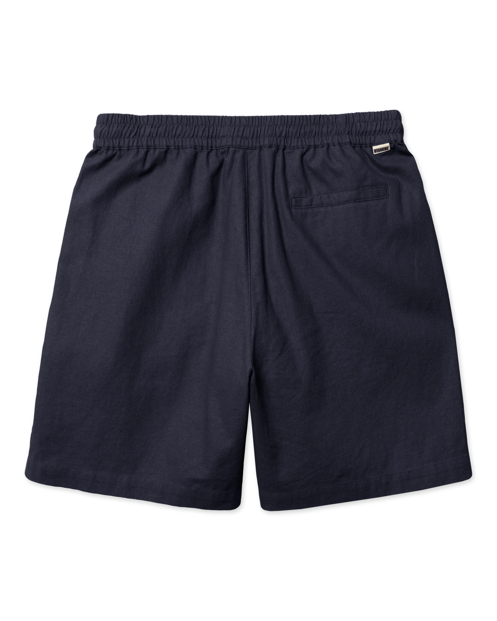 Bommy Linen Shorts - Navy