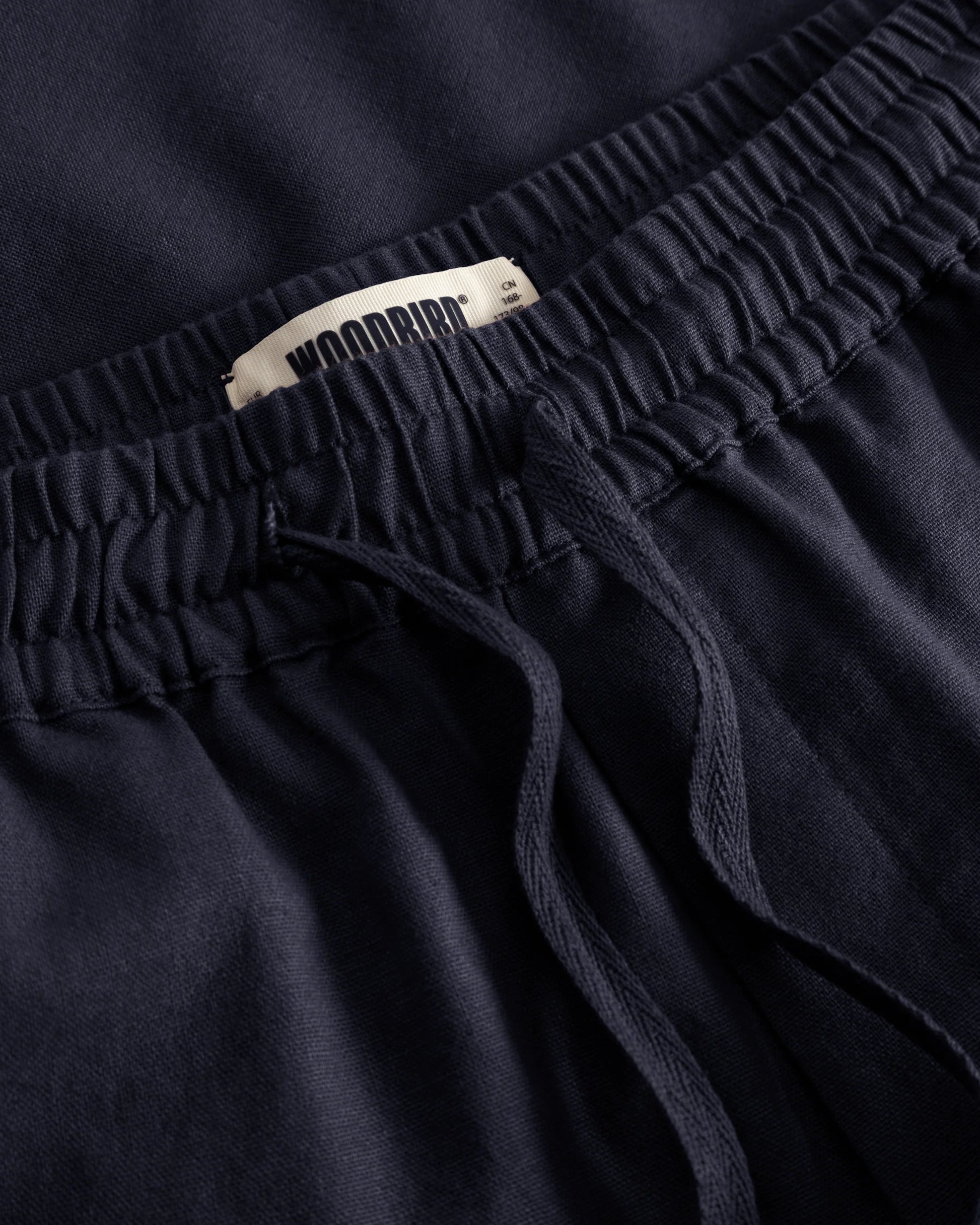 Bommy Linen Shorts - Navy