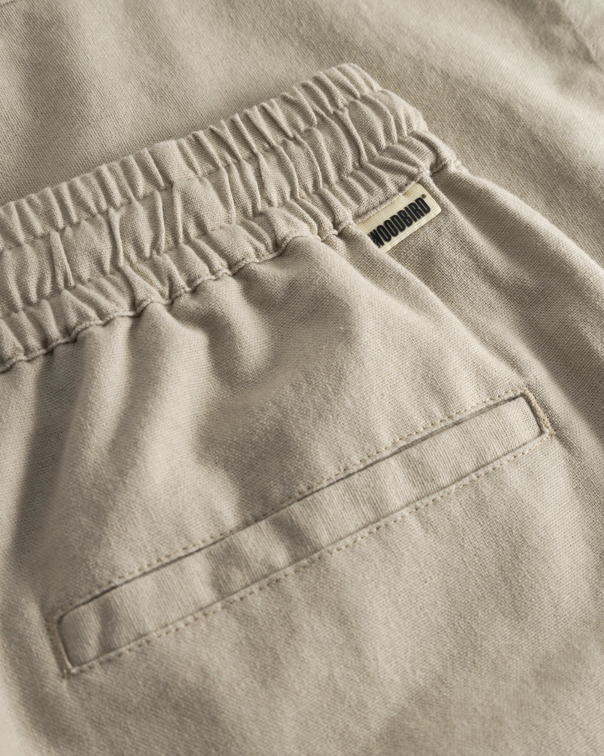Bommy Linen Shorts - Stone