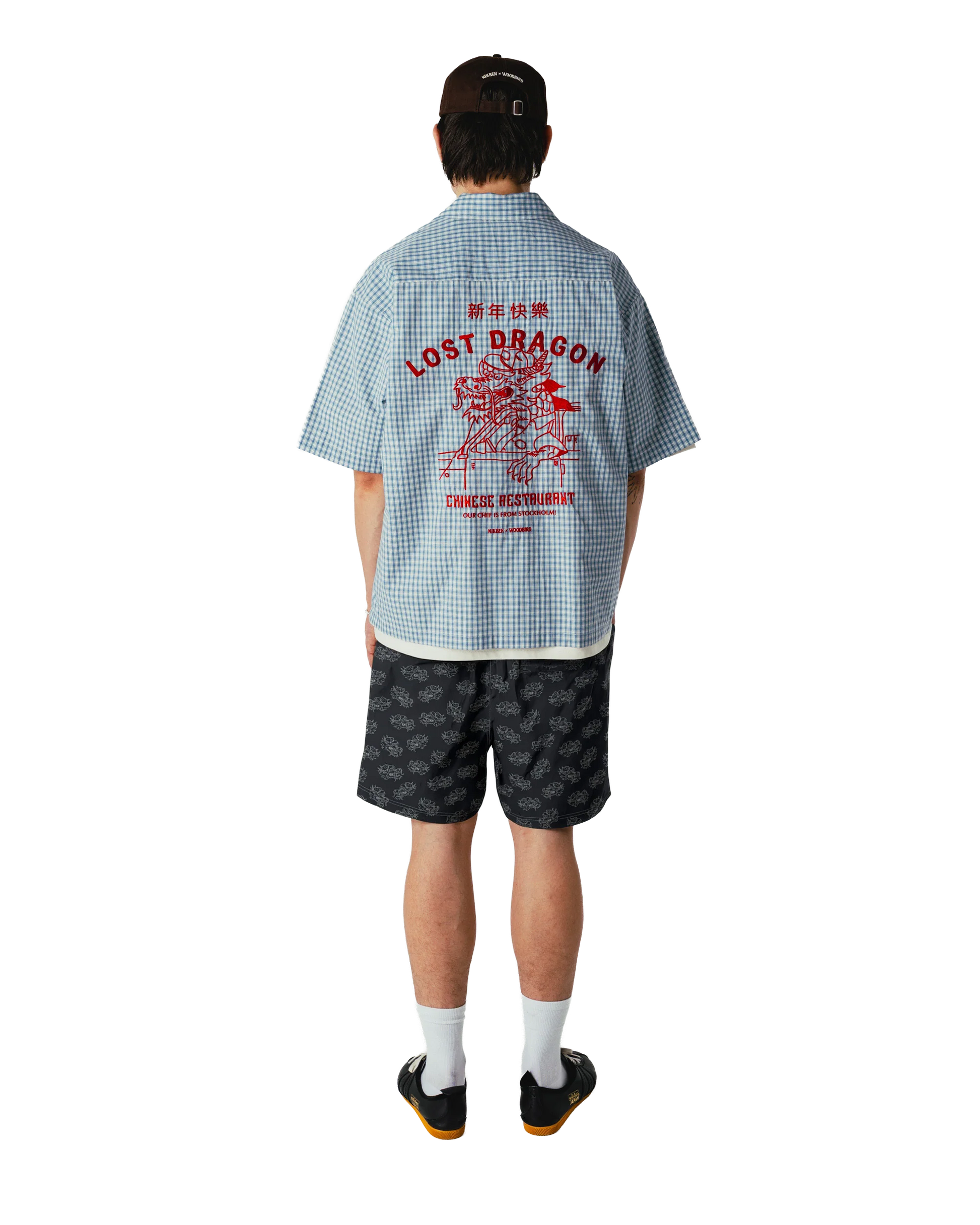 Dragon Shirt NIKBEN - Blue/White
