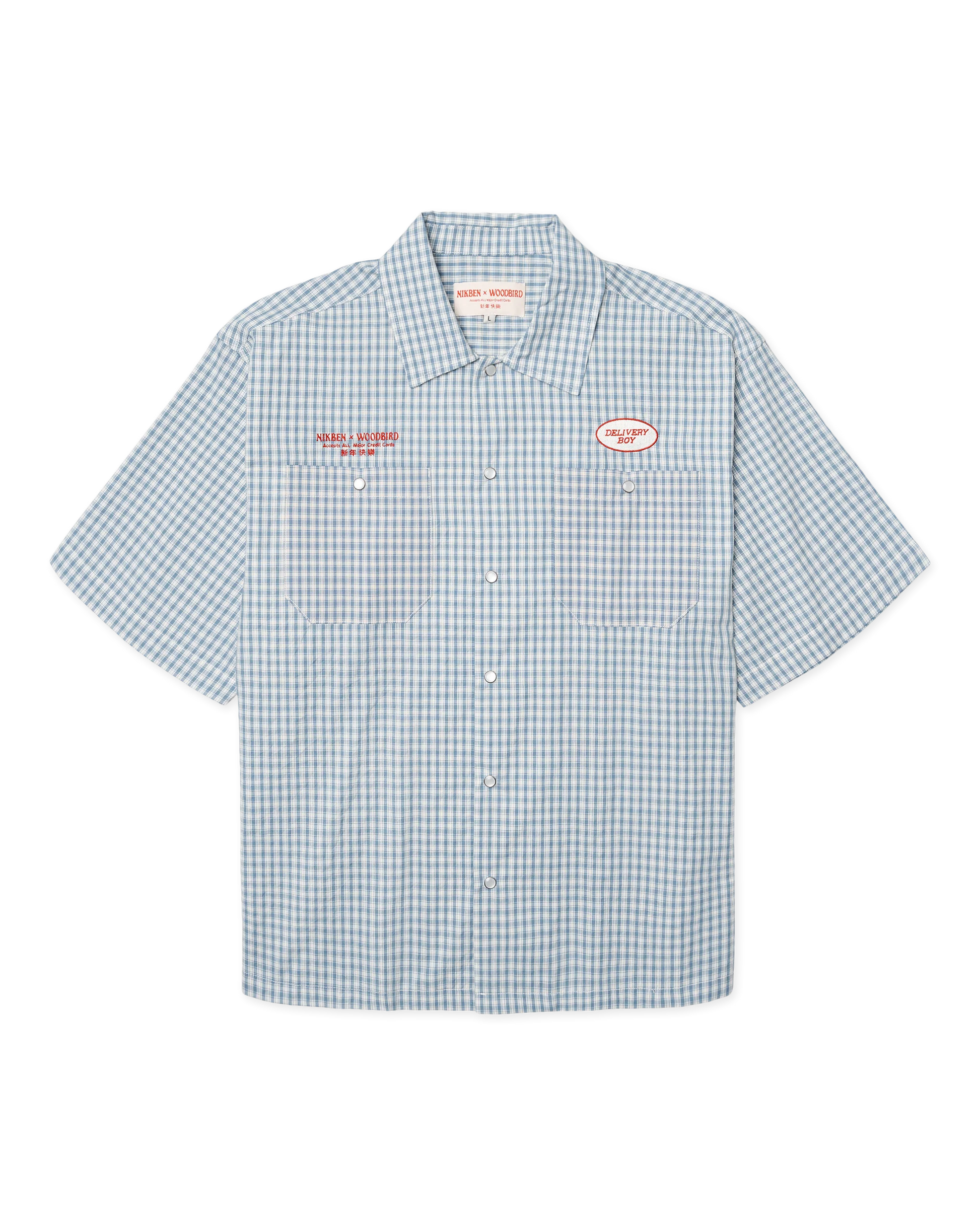 Dragon Shirt NIKBEN - Blue/White