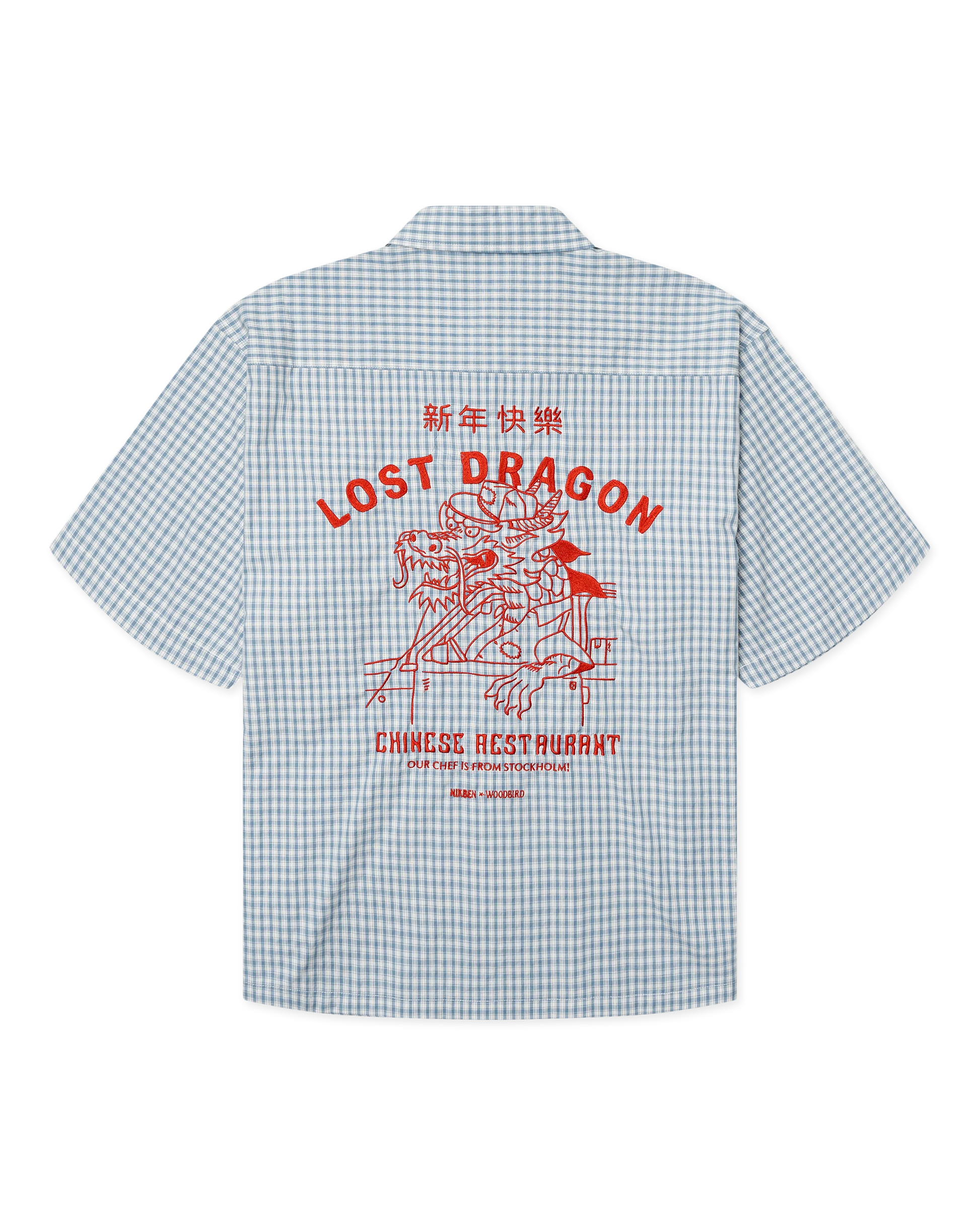 Dragon Shirt NIKBEN - Blue/White