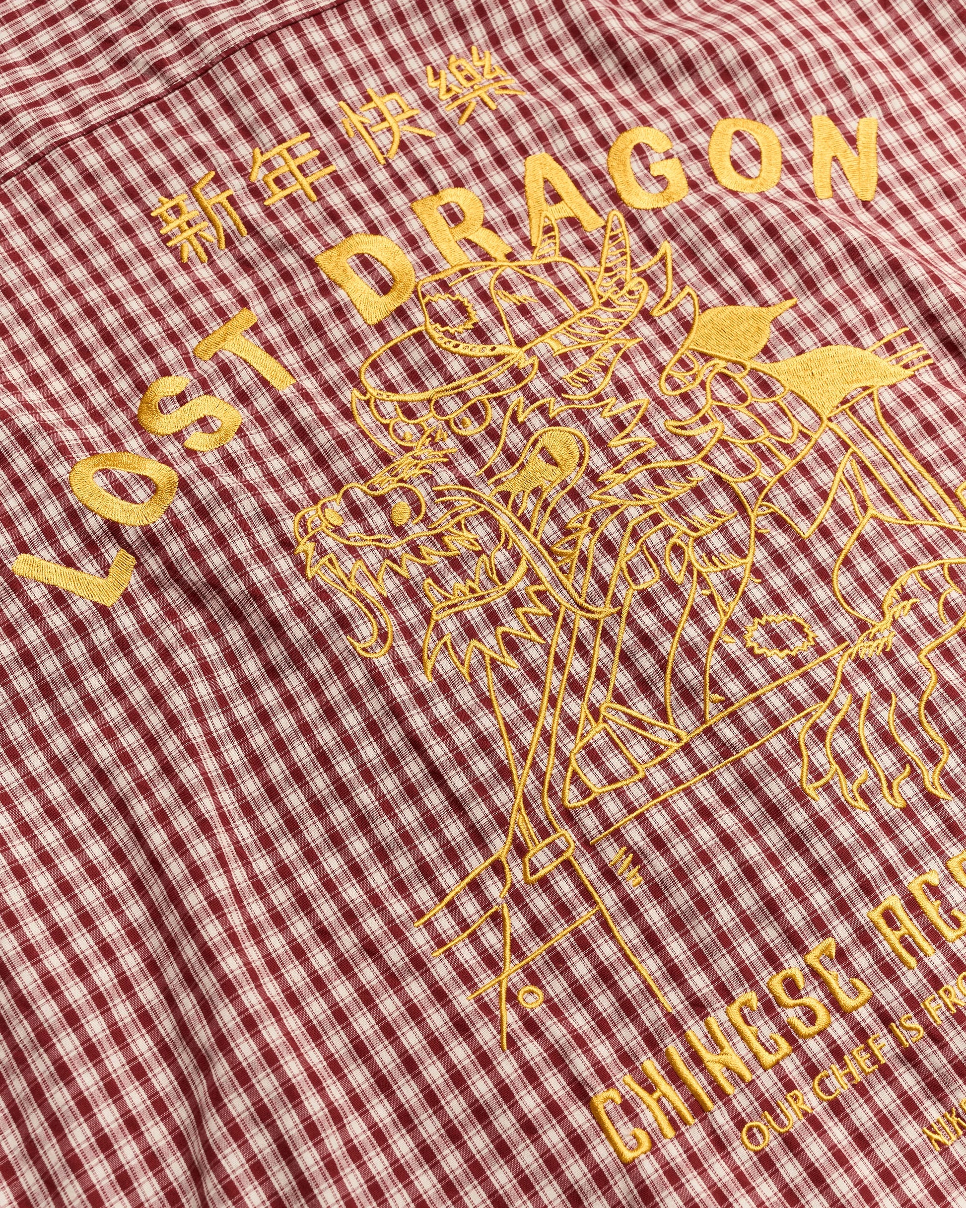 Dragon Shirt NIKBEN - Red/White