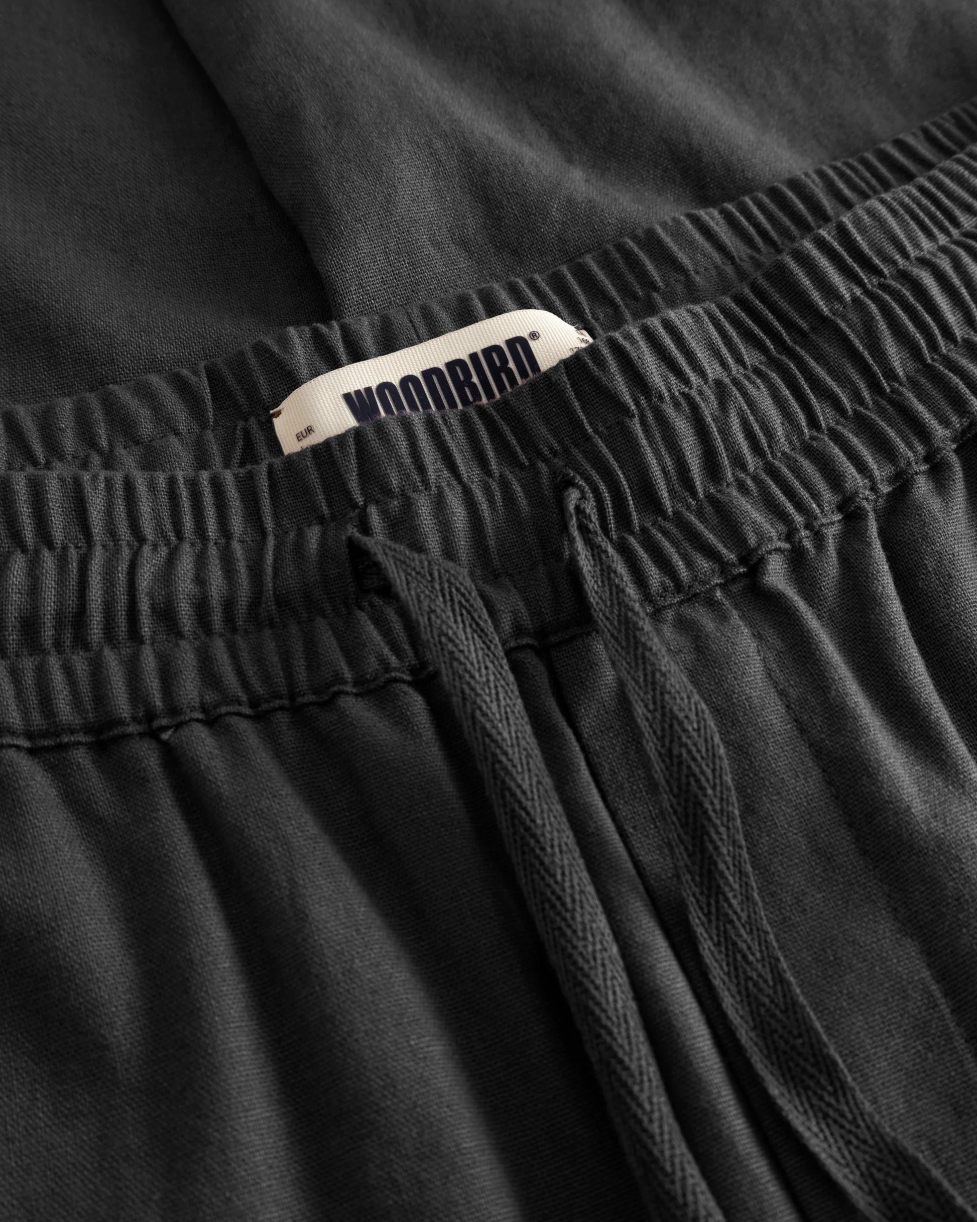 Eik Linen Pant - Black