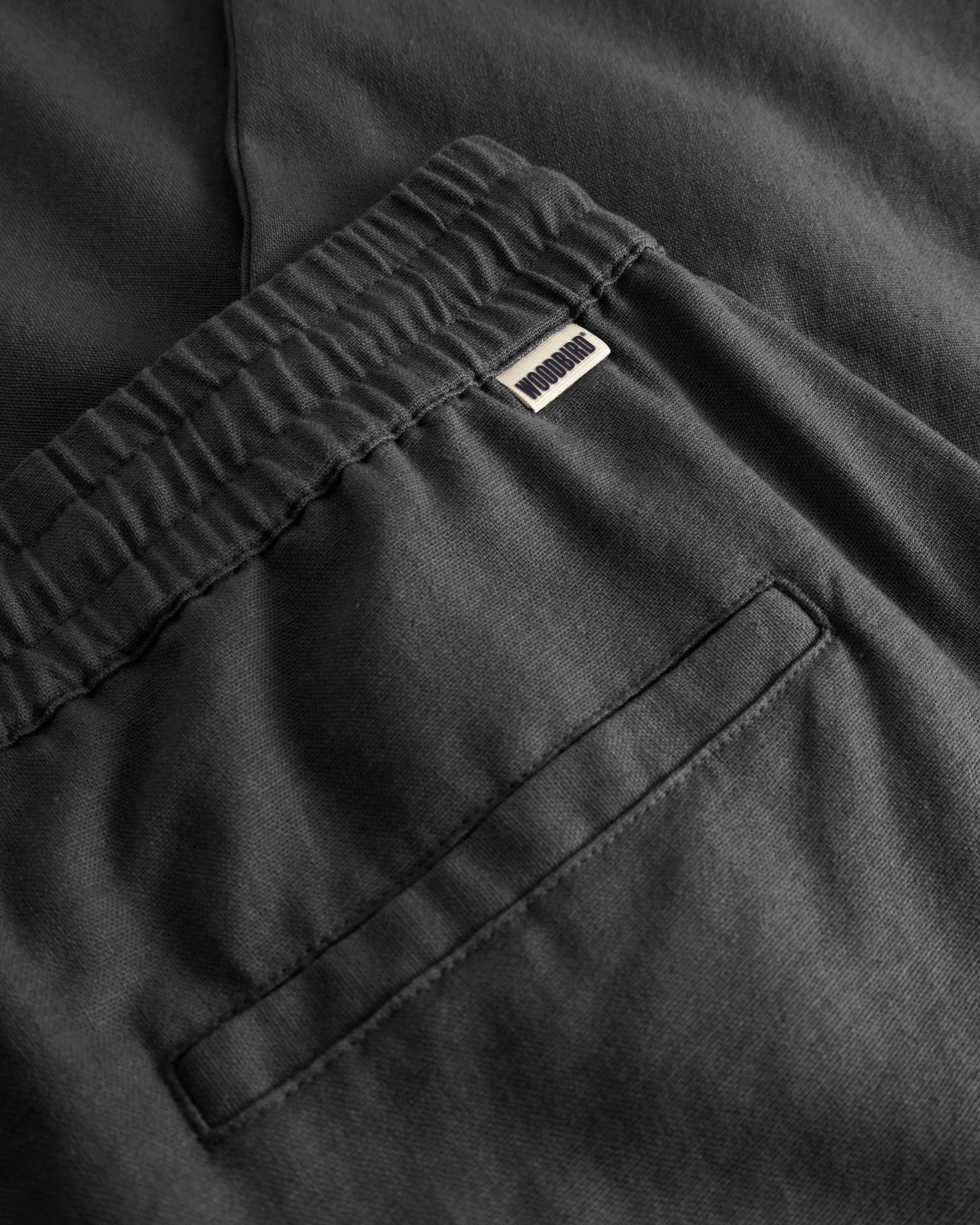 Eik Linen Pant - Black