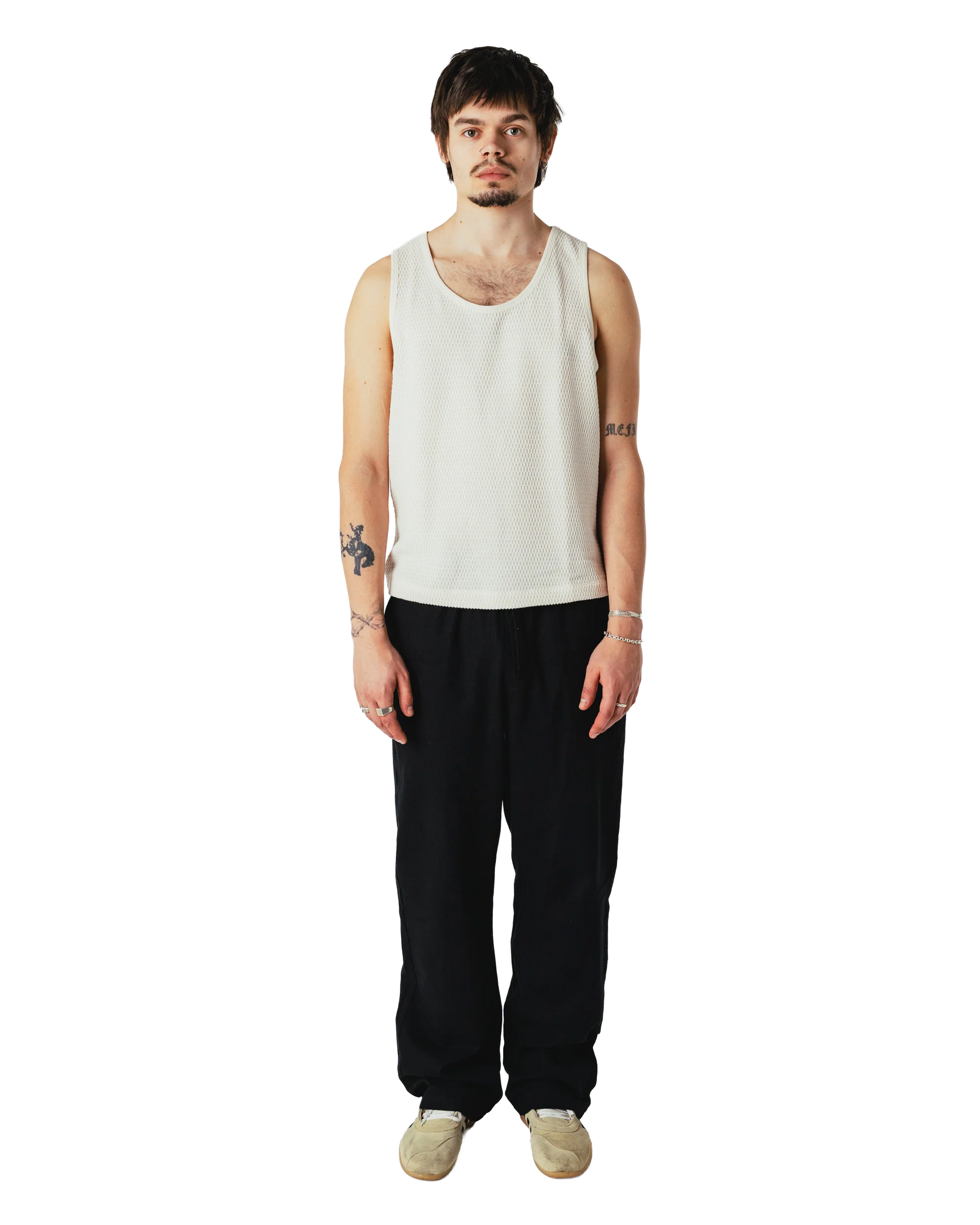Eik Linen Pant - Black