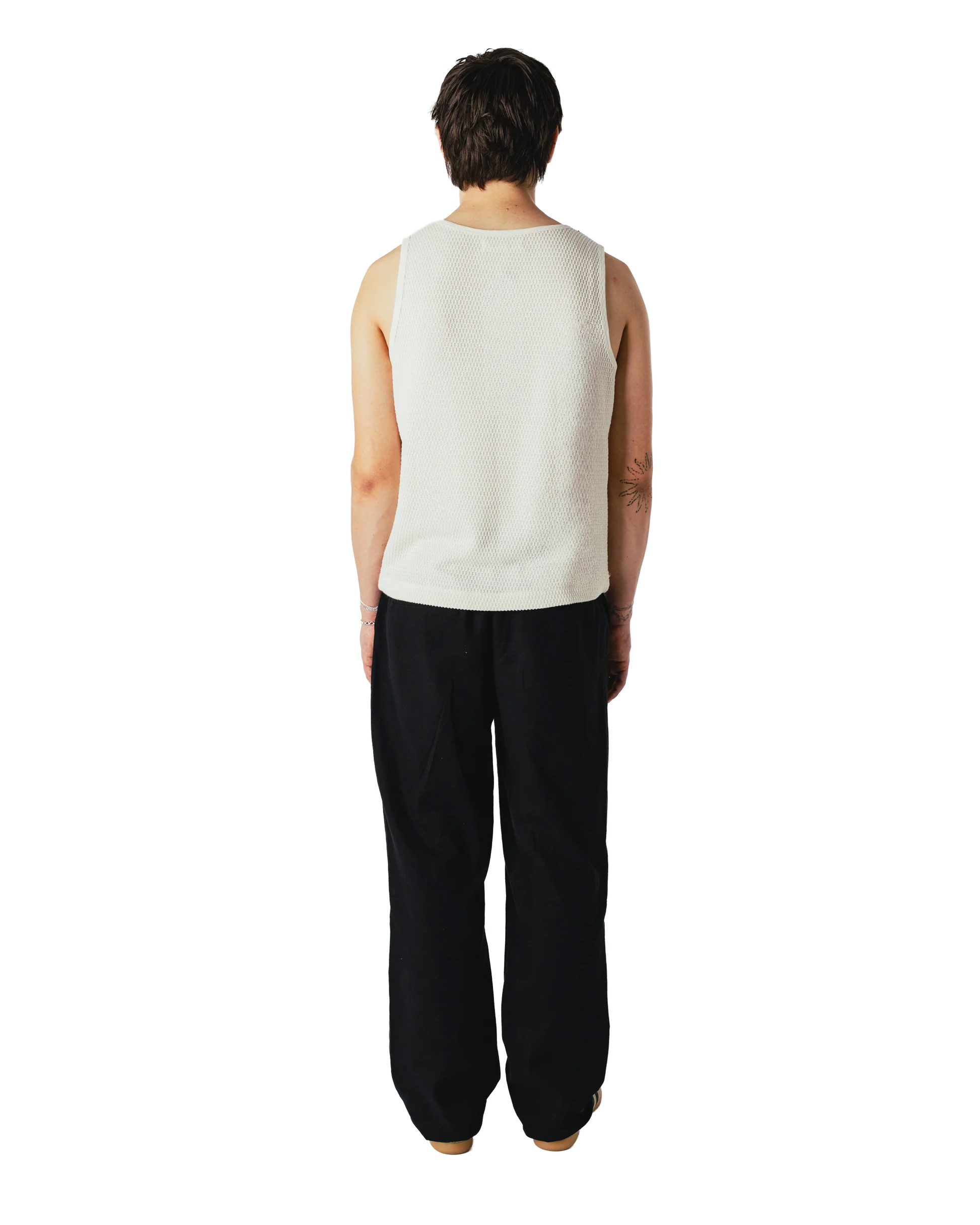 Eik Linen Pant - Black
