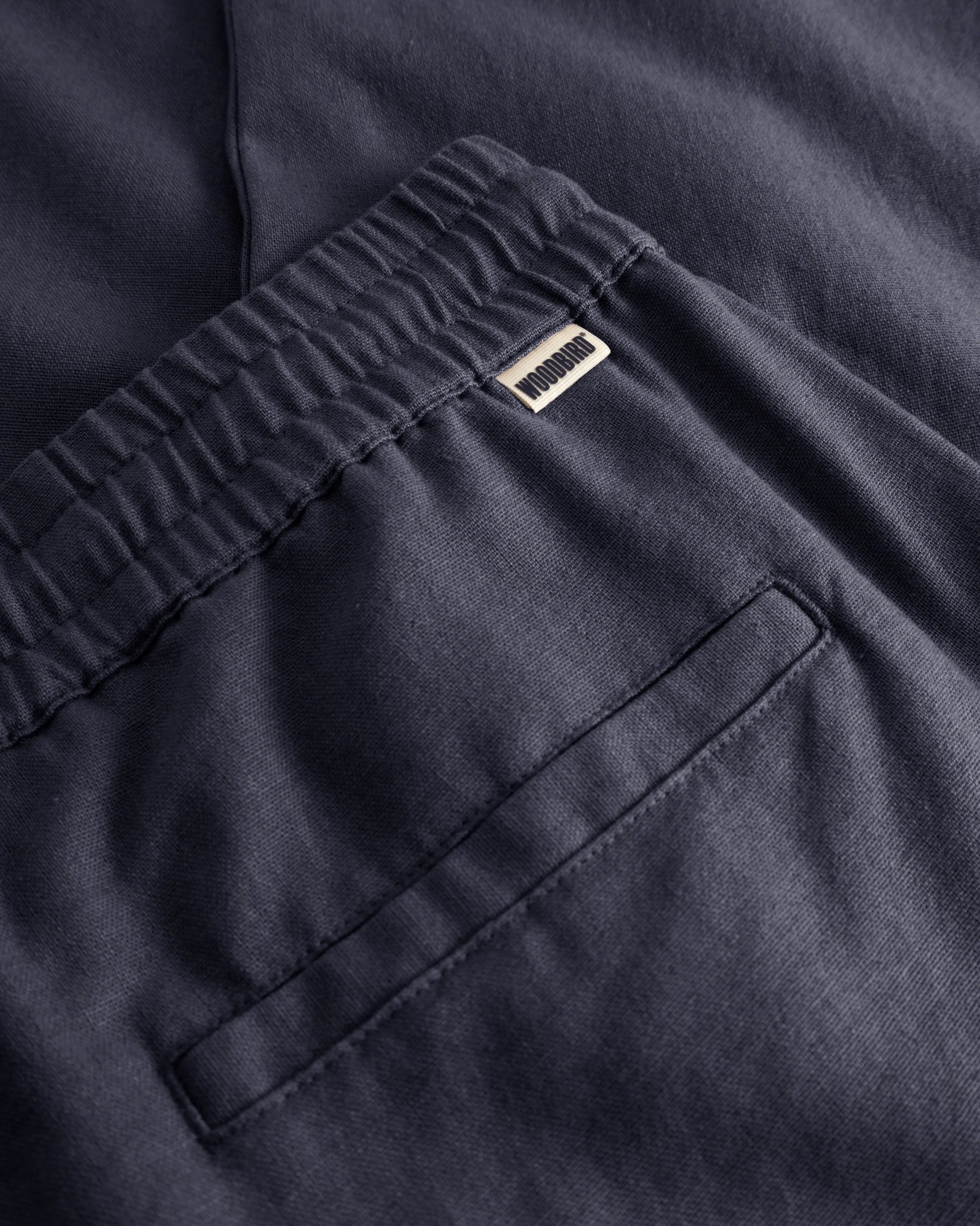 Eik Linen Pant - Navy