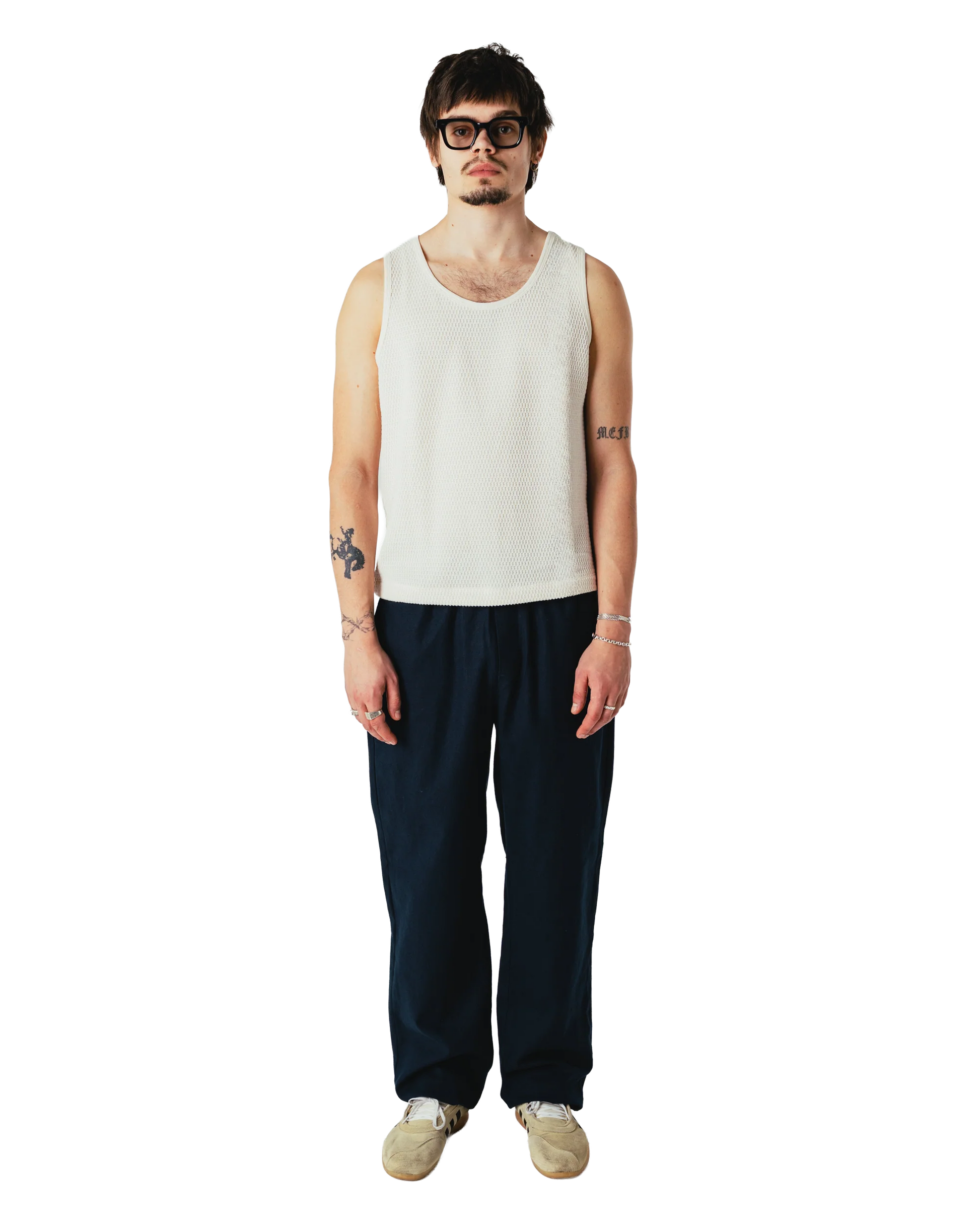 Eik Linen Pant - Navy