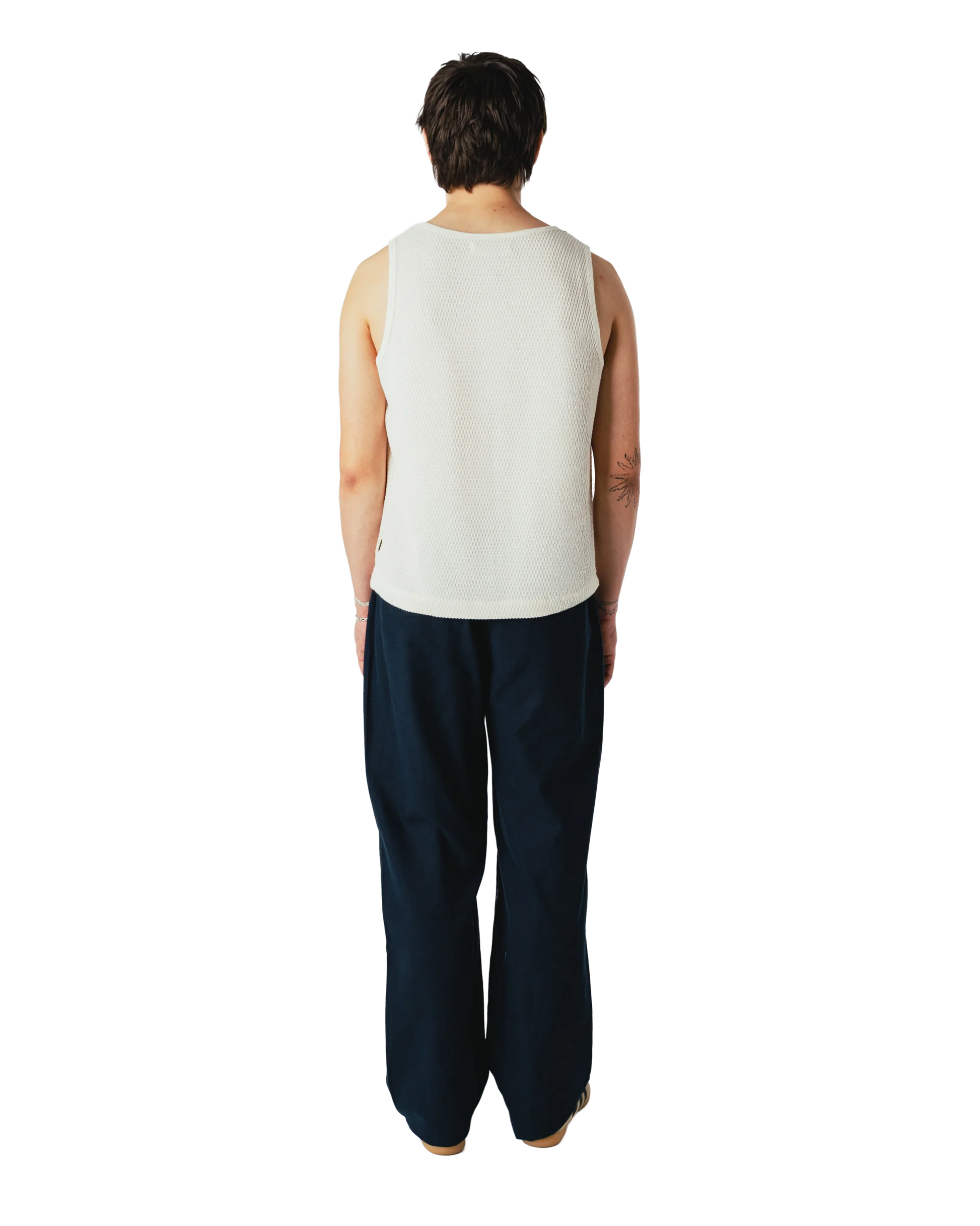 Eik Linen Pant - Navy