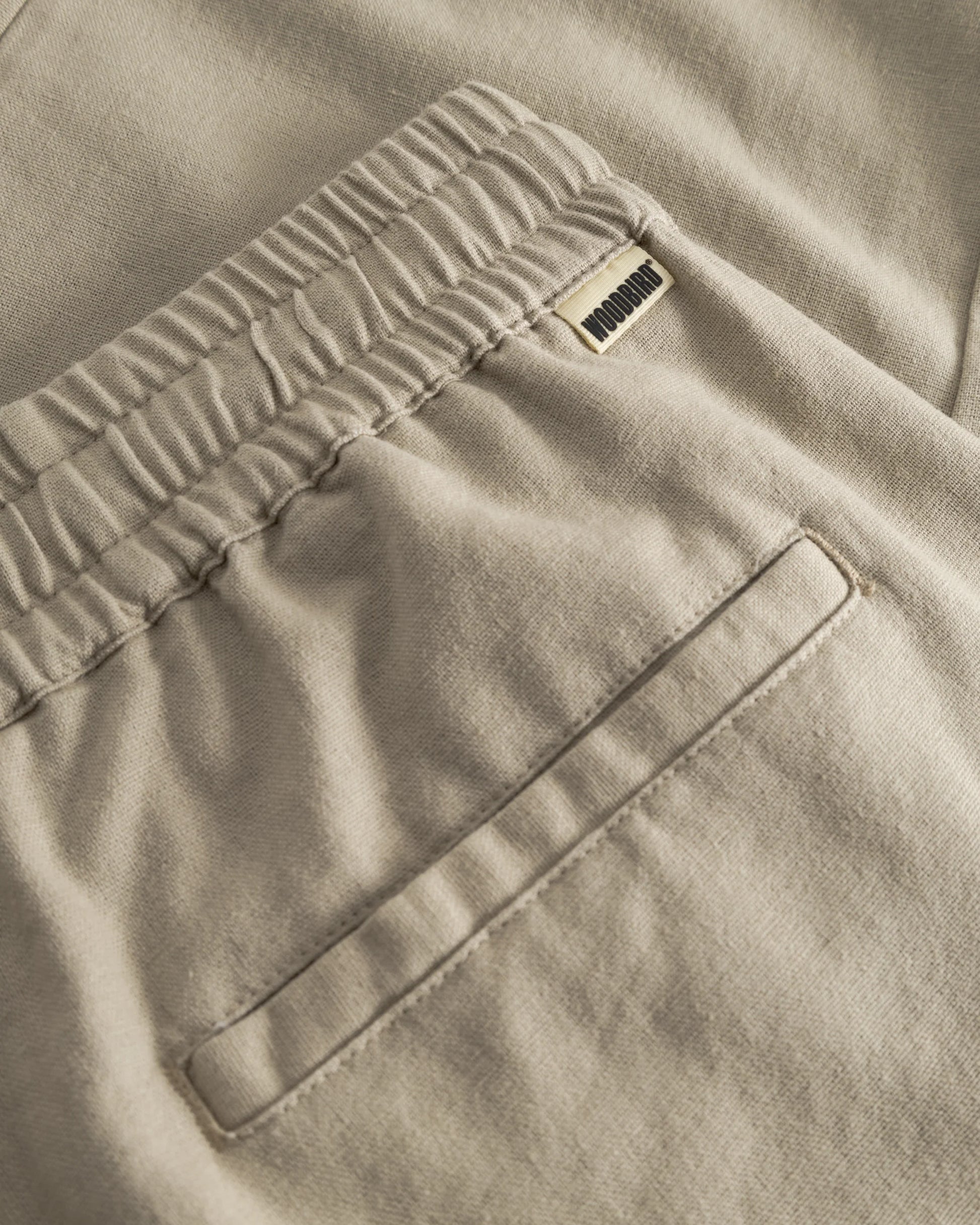 Eik Linen Pant - Stone