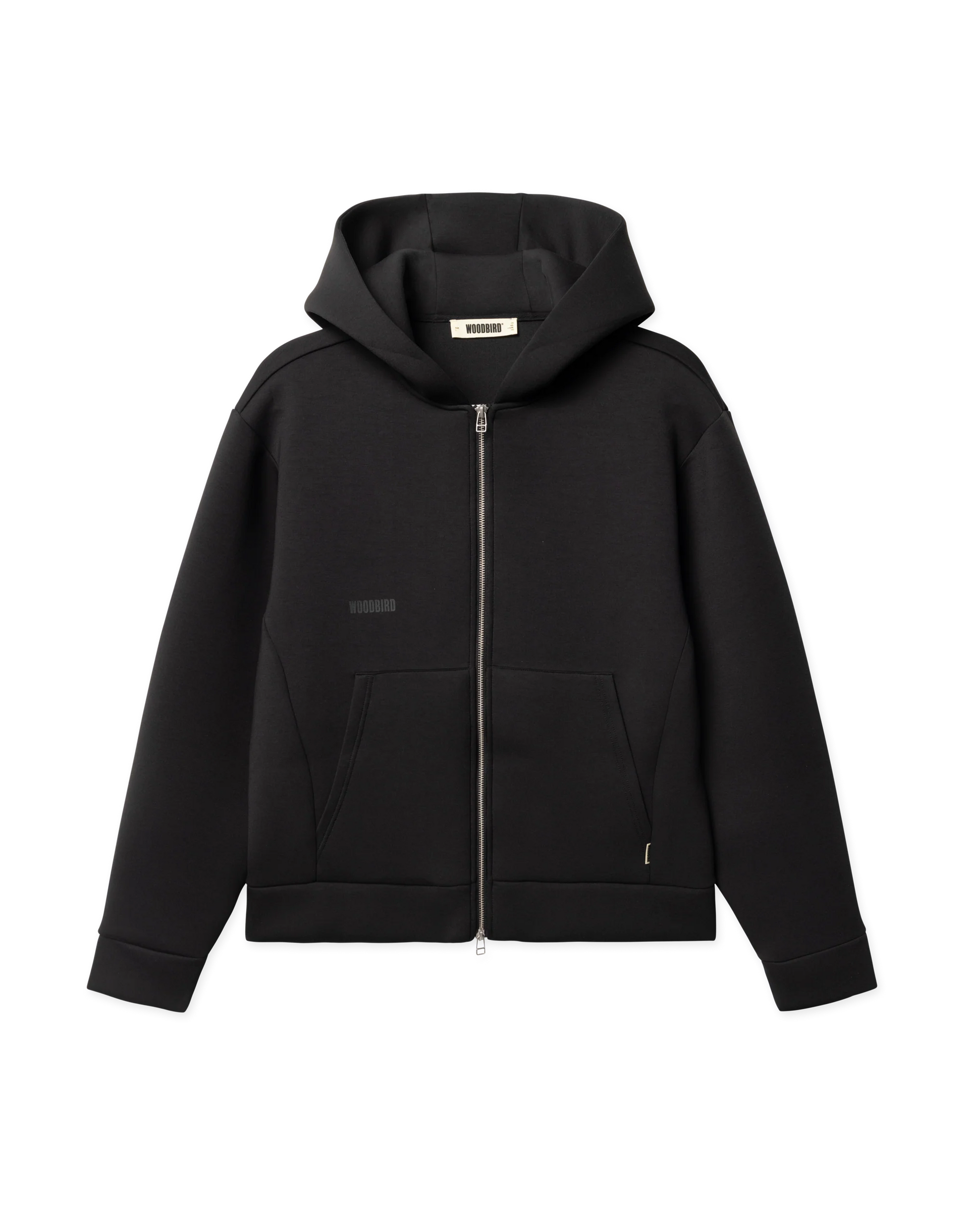 Fuji Scuba Zip Hoodie - Black