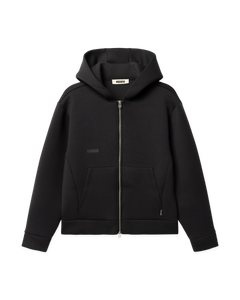 Fuji Scuba Zip Hoodie - Black