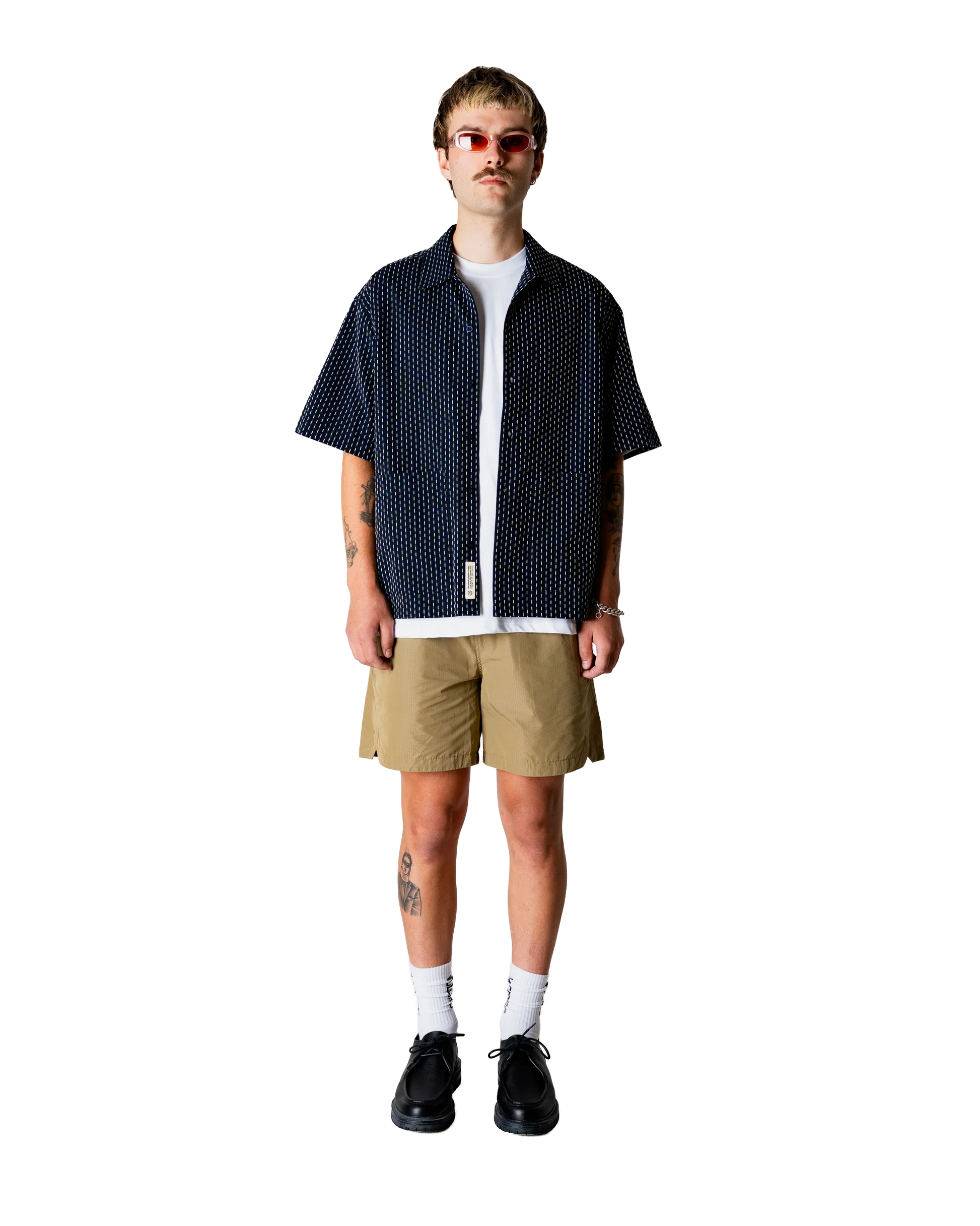 Wang Shiko Shirt - Dark Navy