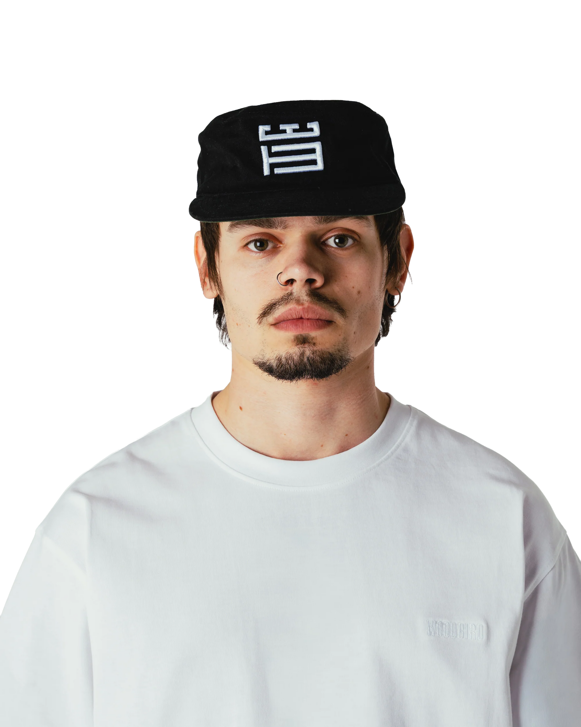 Yin Pillbox Cap - Black
