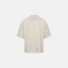 Jim Short-sleeve Polo - Beige