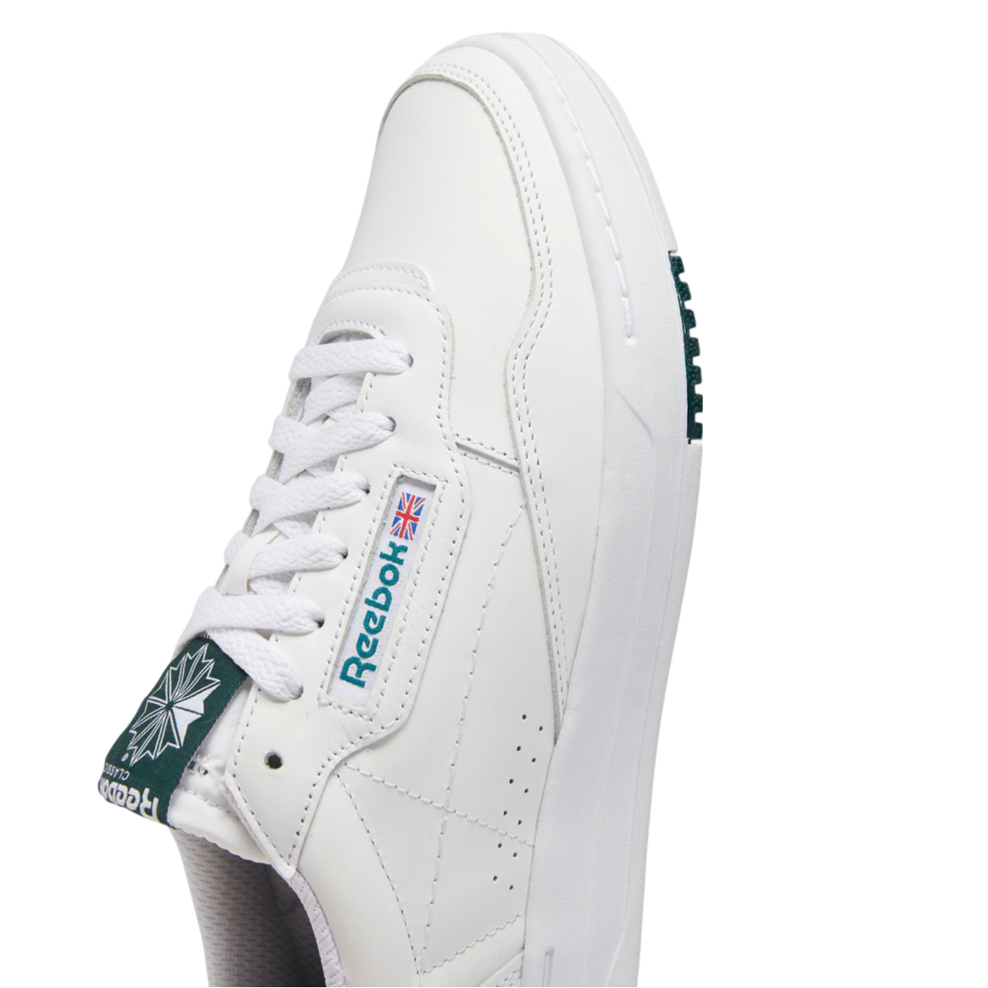 Court Peak - White/White/Green