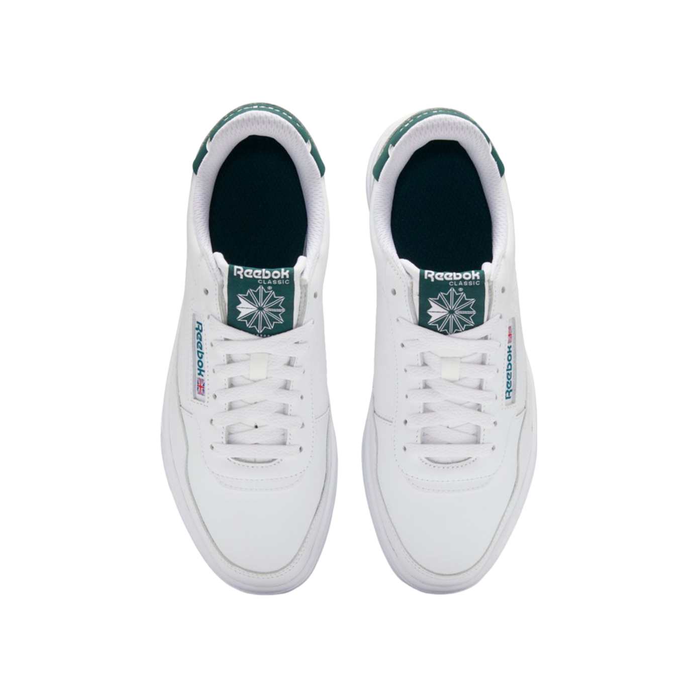 Court Peak - White/White/Green