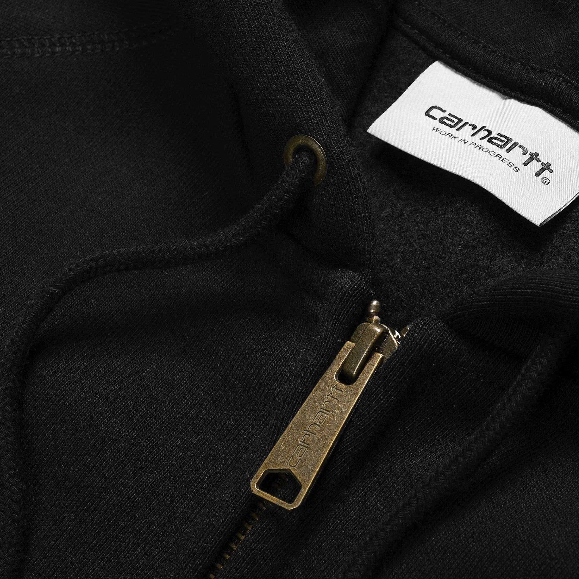 Hooded Chase Jacket - Black/Gold