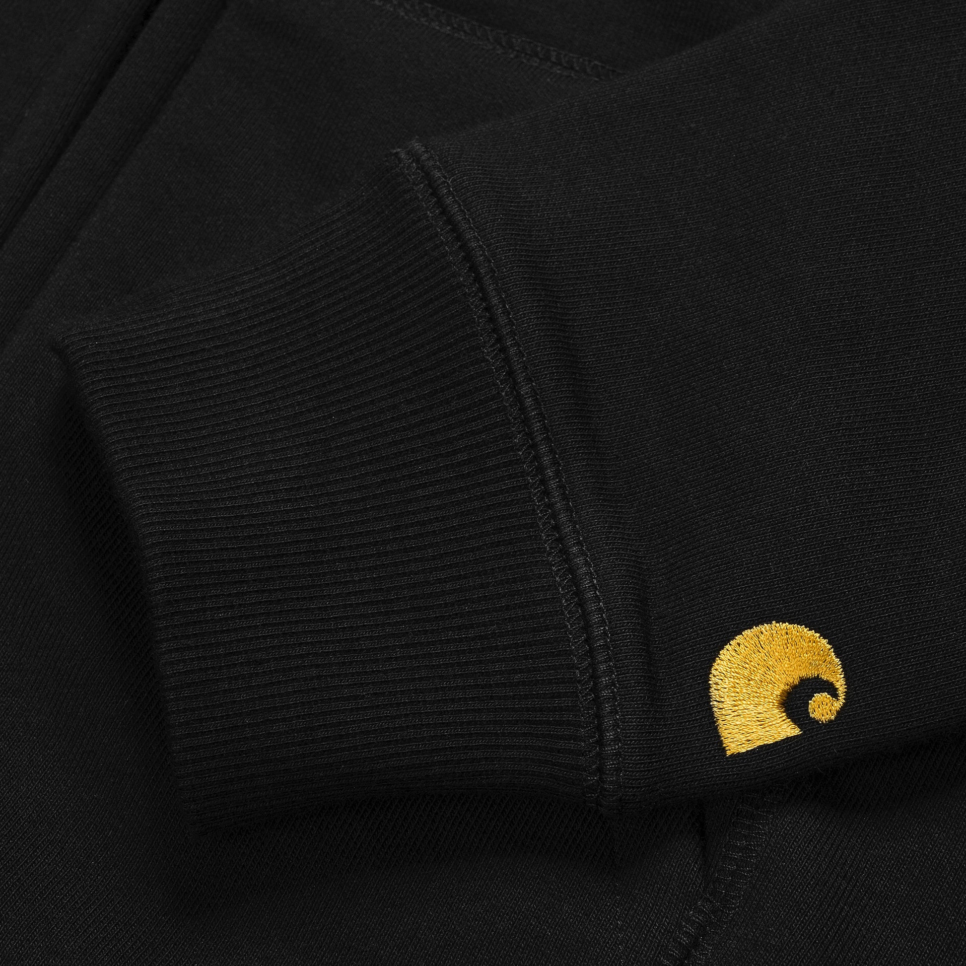 Hooded Chase Jacket - Black/Gold