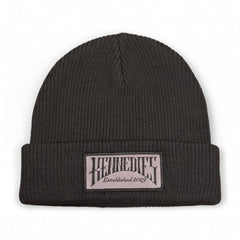 Beanie Type 1S Biker - Black/Dirt & Black patch